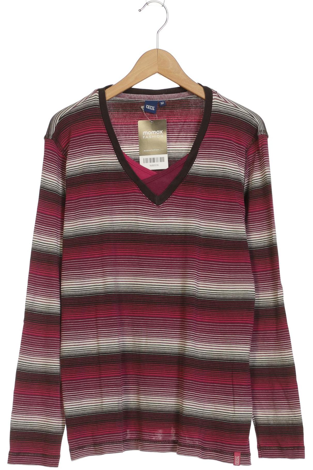 

Cecil Damen Langarmshirt, pink, Gr. 38