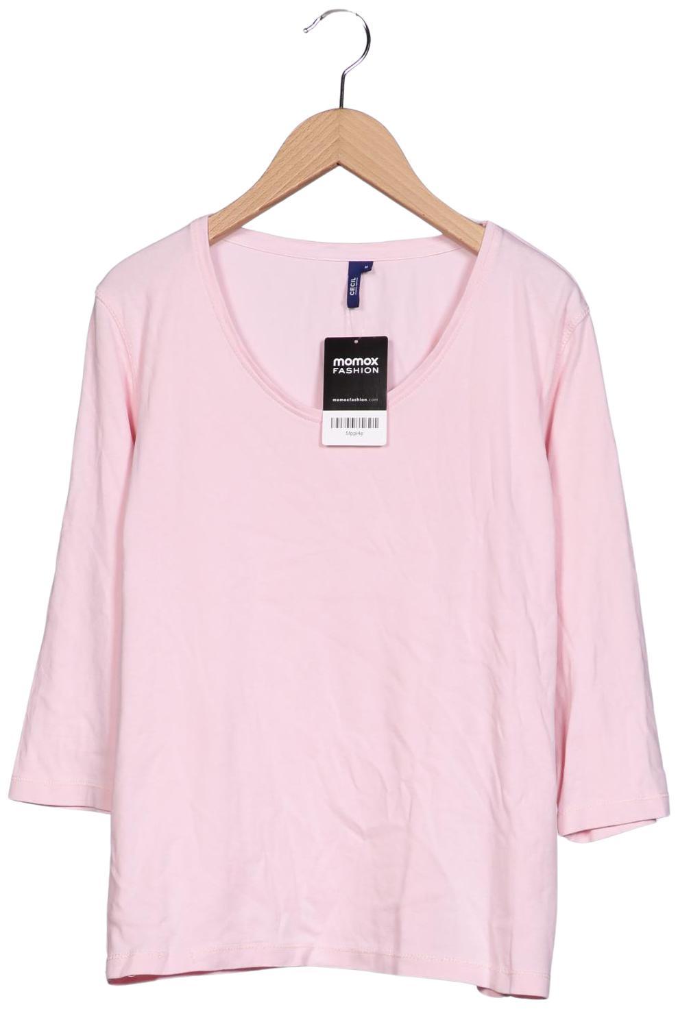 

Cecil Damen Langarmshirt, pink, Gr. 38