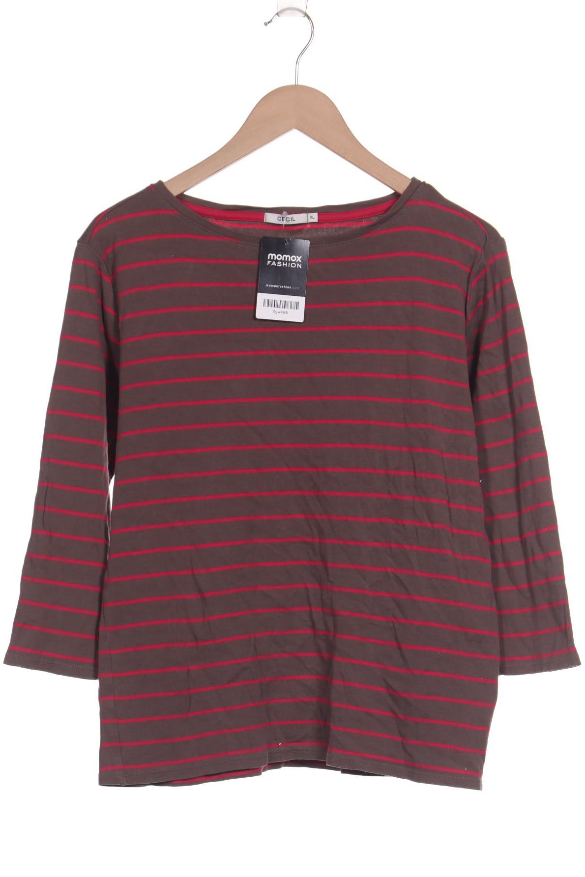 

Cecil Damen Langarmshirt, braun, Gr. 44