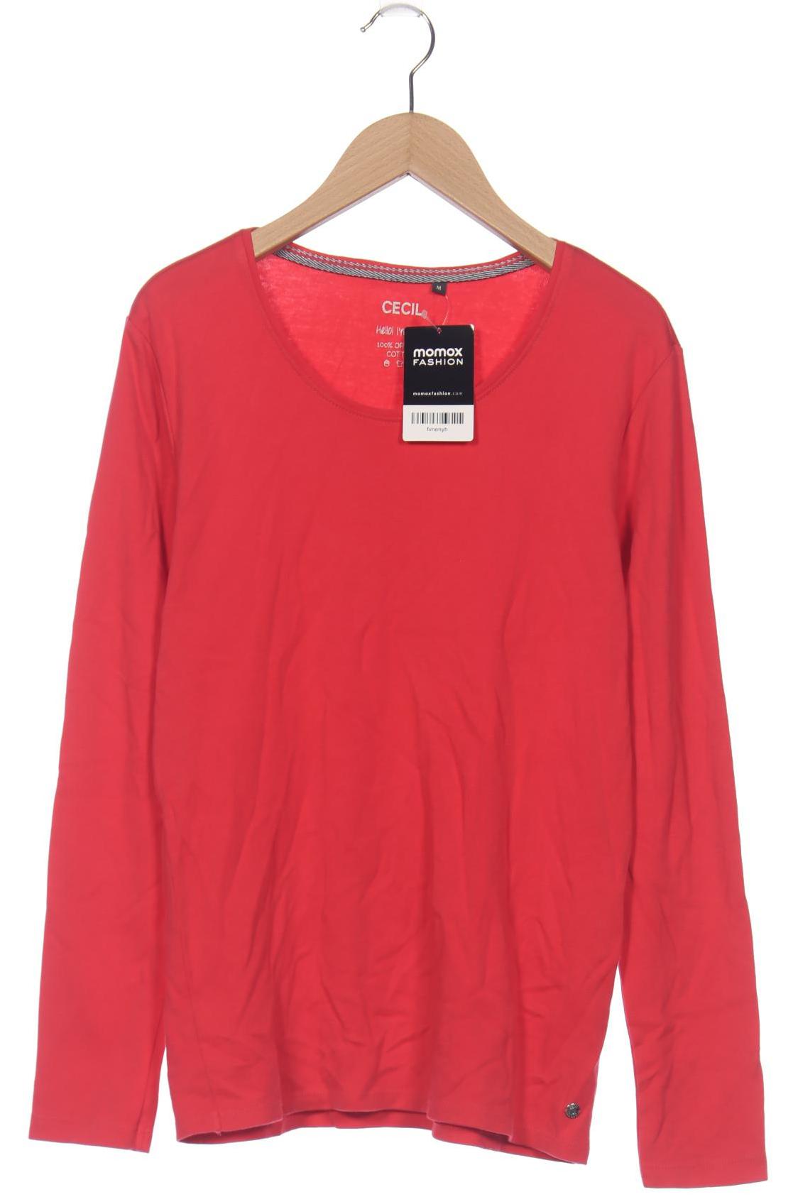 

Cecil Damen Langarmshirt, pink, Gr. 38