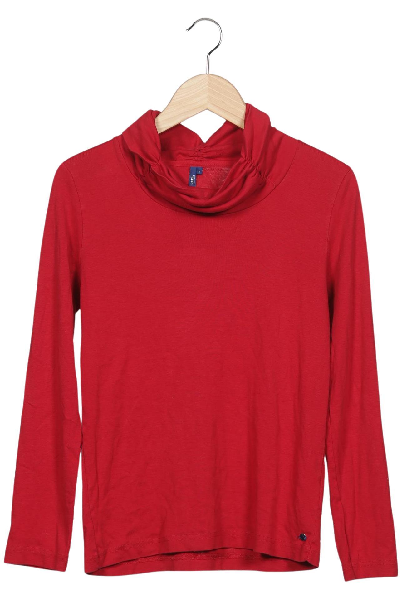 

Cecil Damen Langarmshirt, rot, Gr. 38
