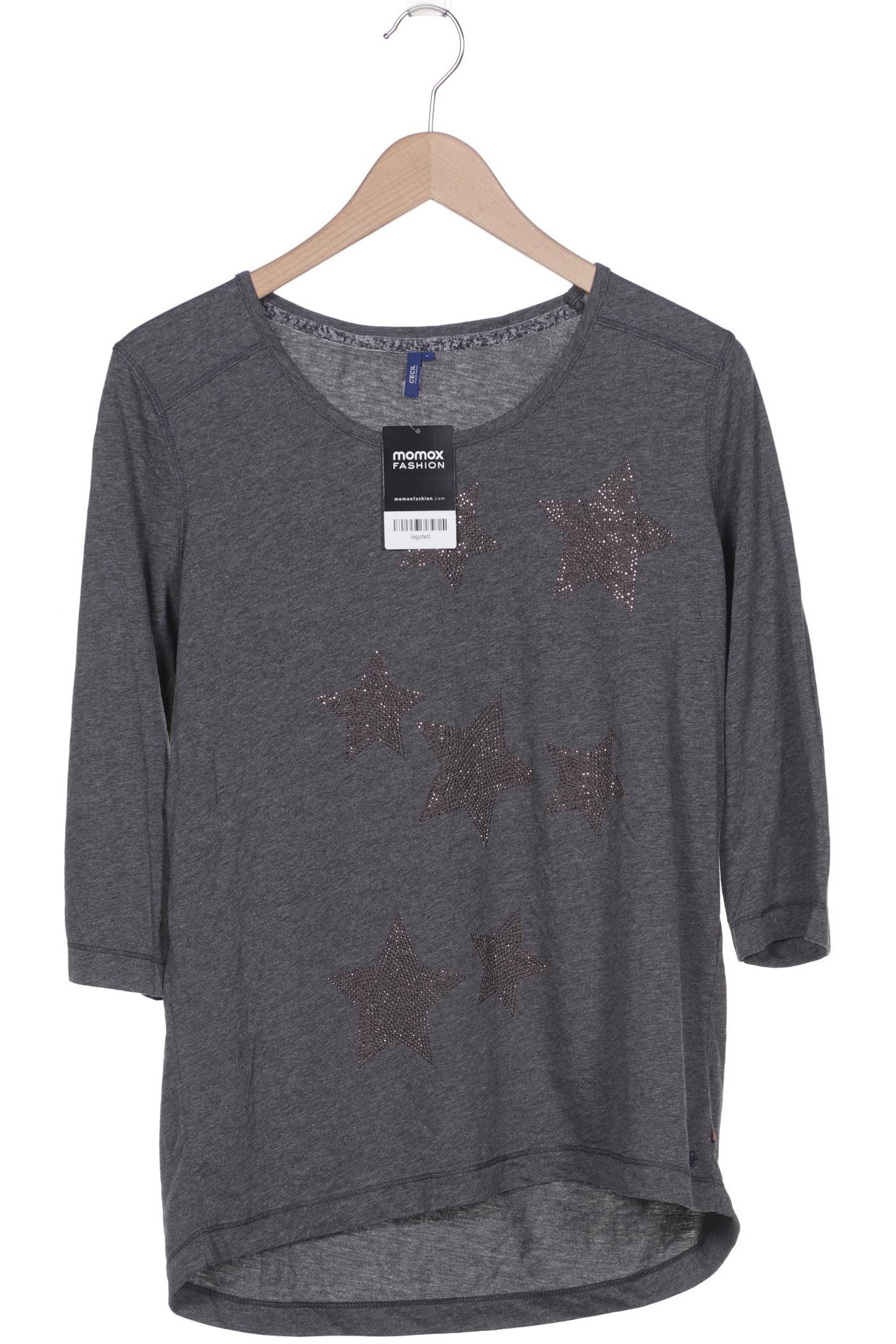 

CECIL Damen Langarmshirt, grau