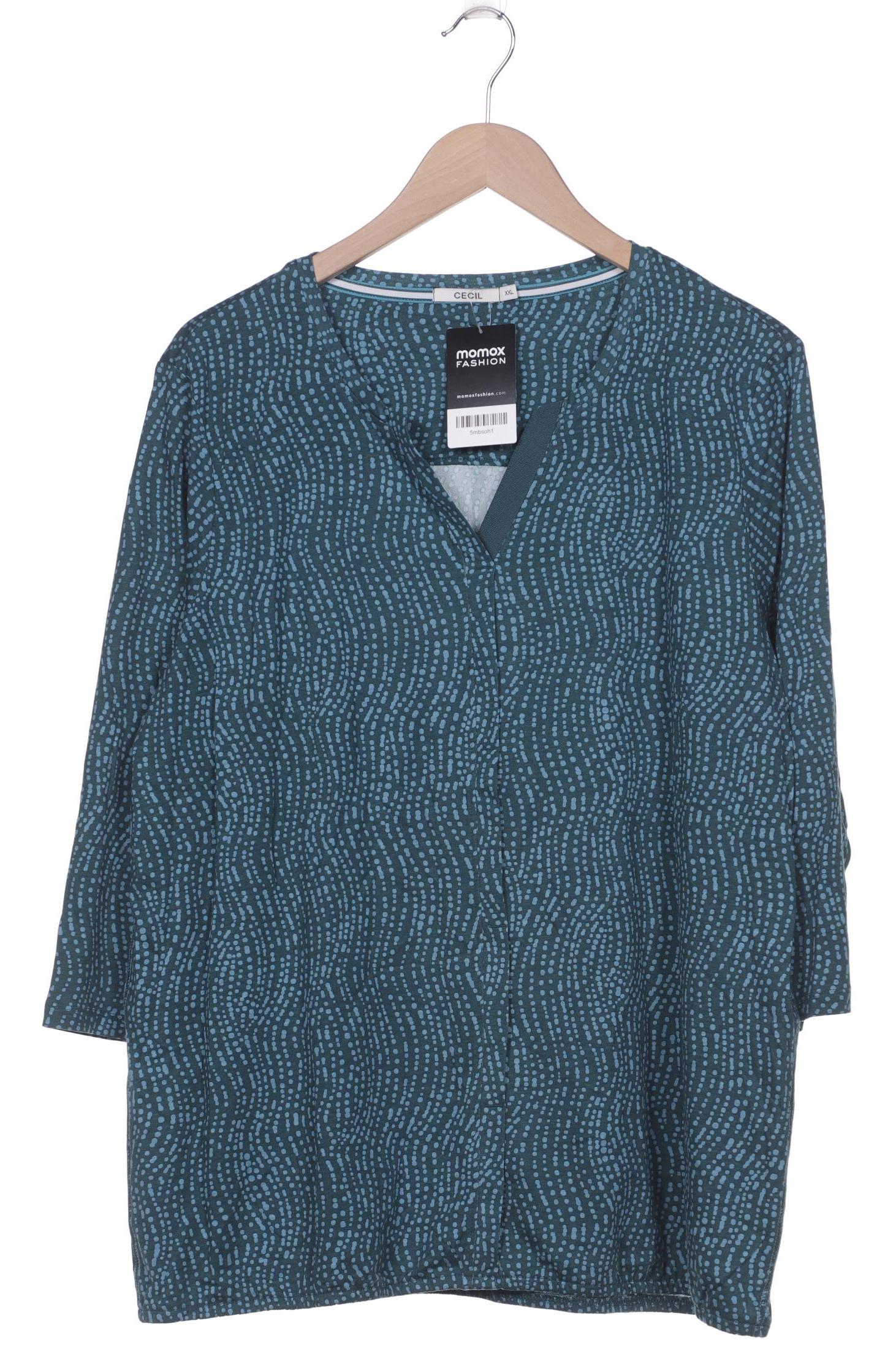 

CECIL Damen Langarmshirt, türkis