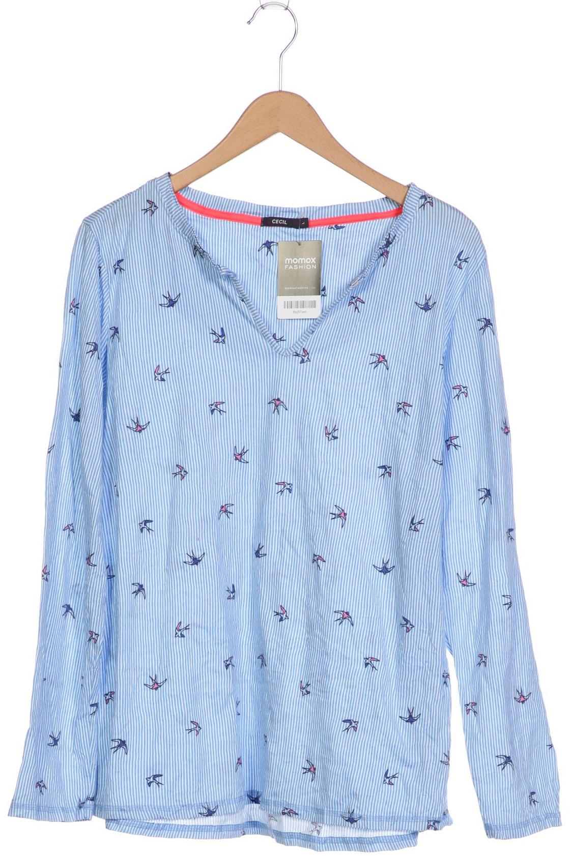 

CECIL Damen Langarmshirt, hellblau