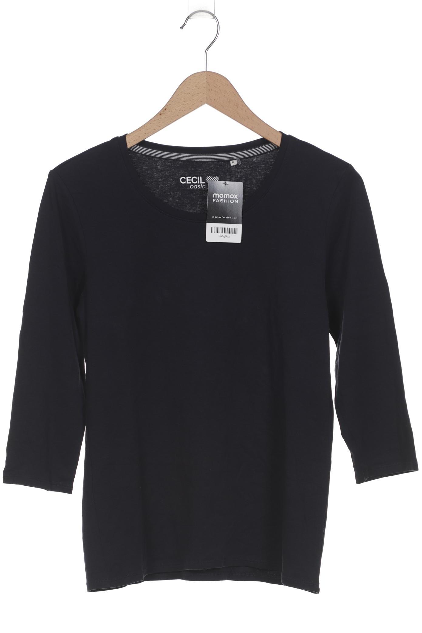 

Cecil Damen Langarmshirt, marineblau, Gr. 38