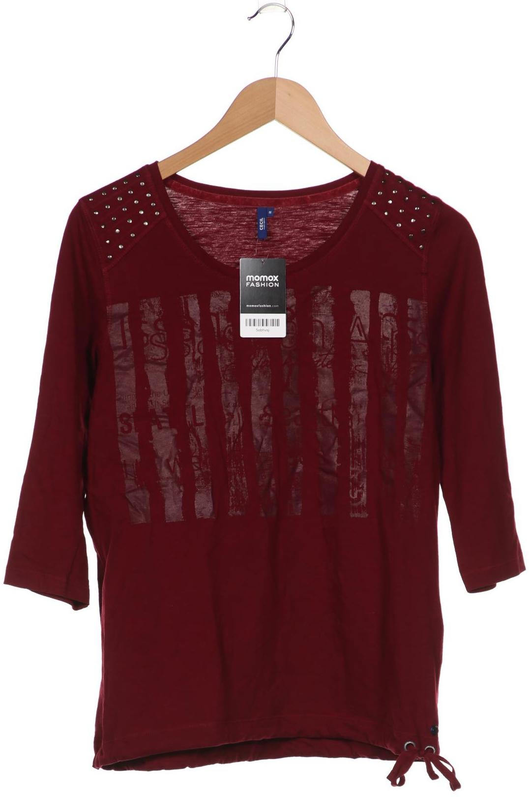 

CECIL Damen Langarmshirt, bordeaux