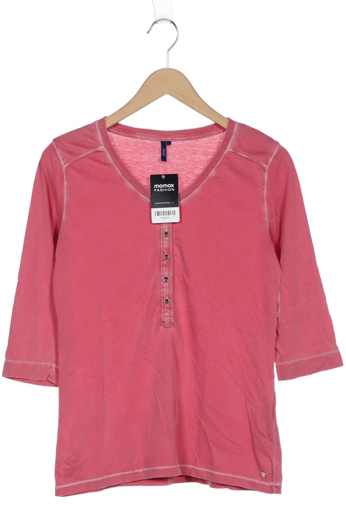 

Cecil Damen Langarmshirt, pink, Gr. 36