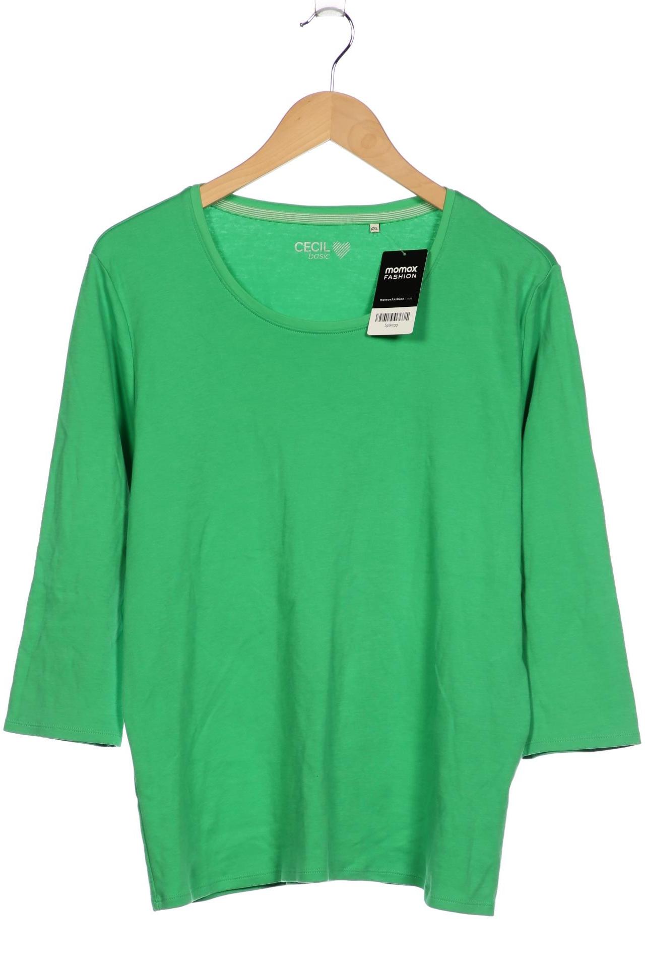 

Cecil Damen Langarmshirt, grün, Gr. 46