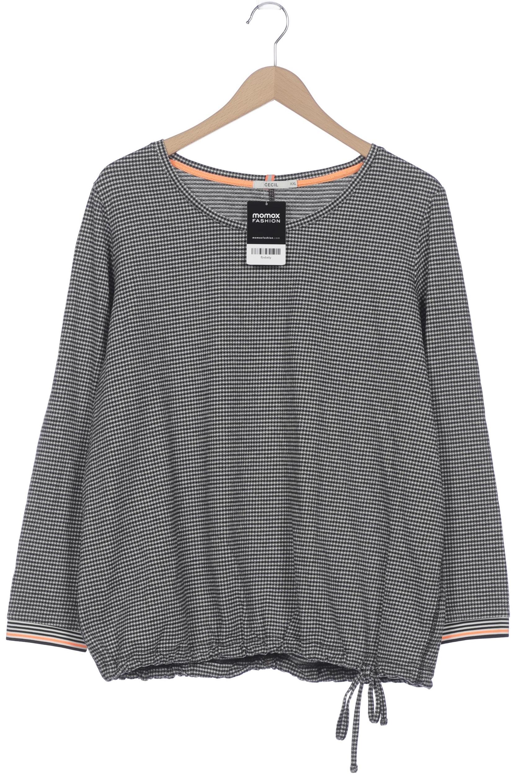

Cecil Damen Langarmshirt, schwarz, Gr. 46