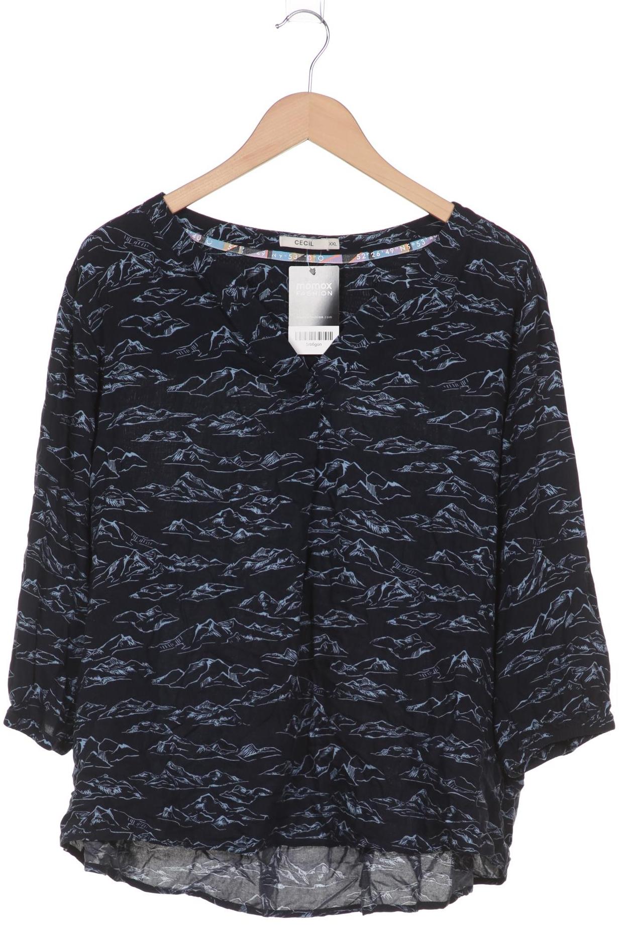 

CECIL Damen Langarmshirt, marineblau