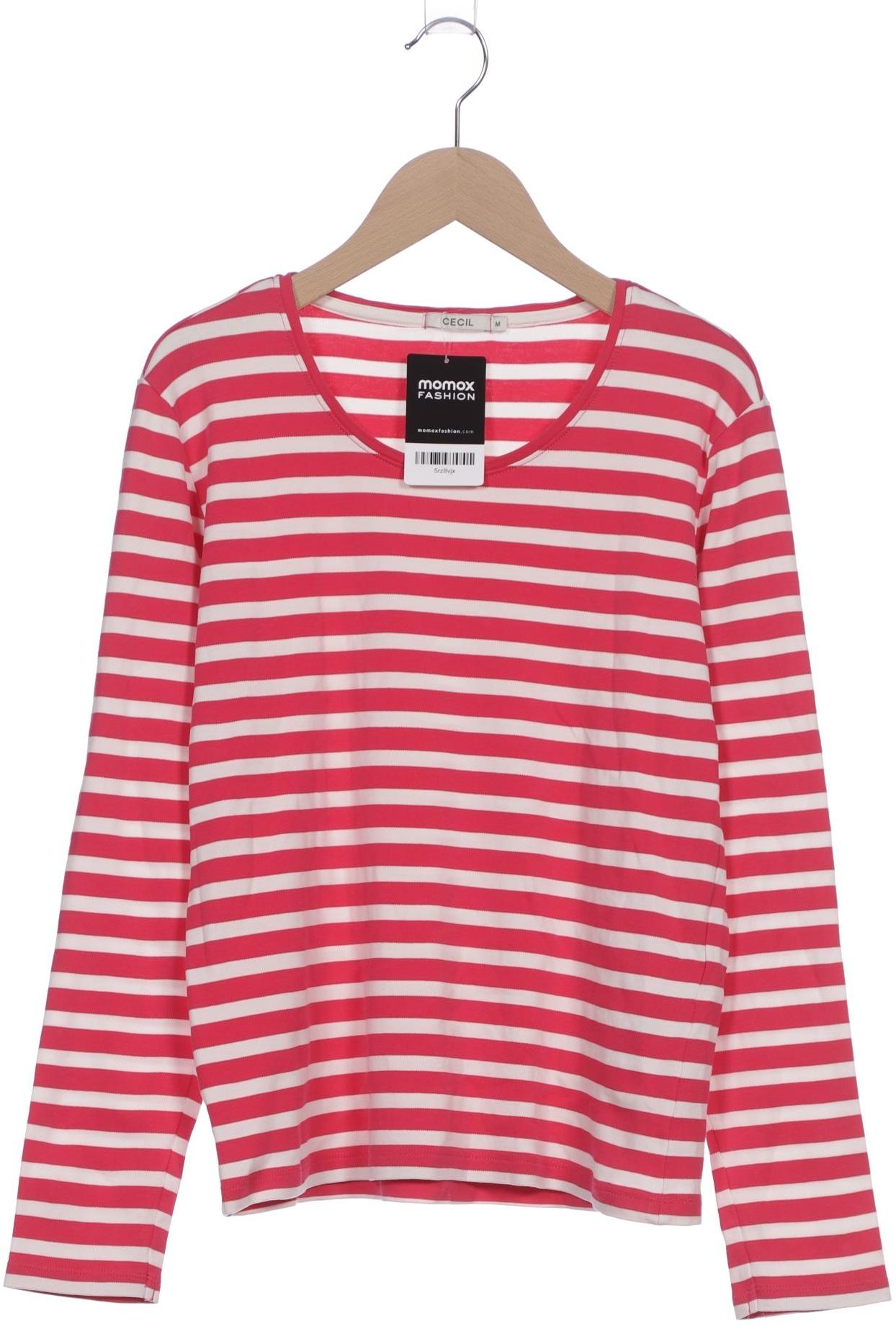 

Cecil Damen Langarmshirt, pink, Gr. 38