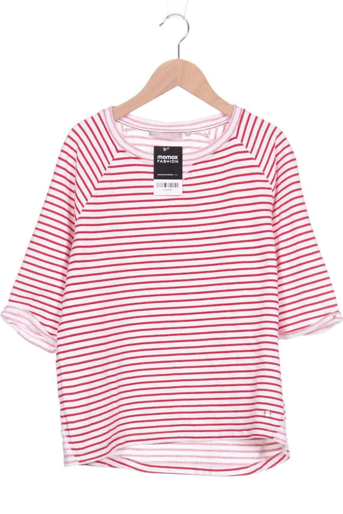 

Cecil Damen Langarmshirt, weiß, Gr. 36