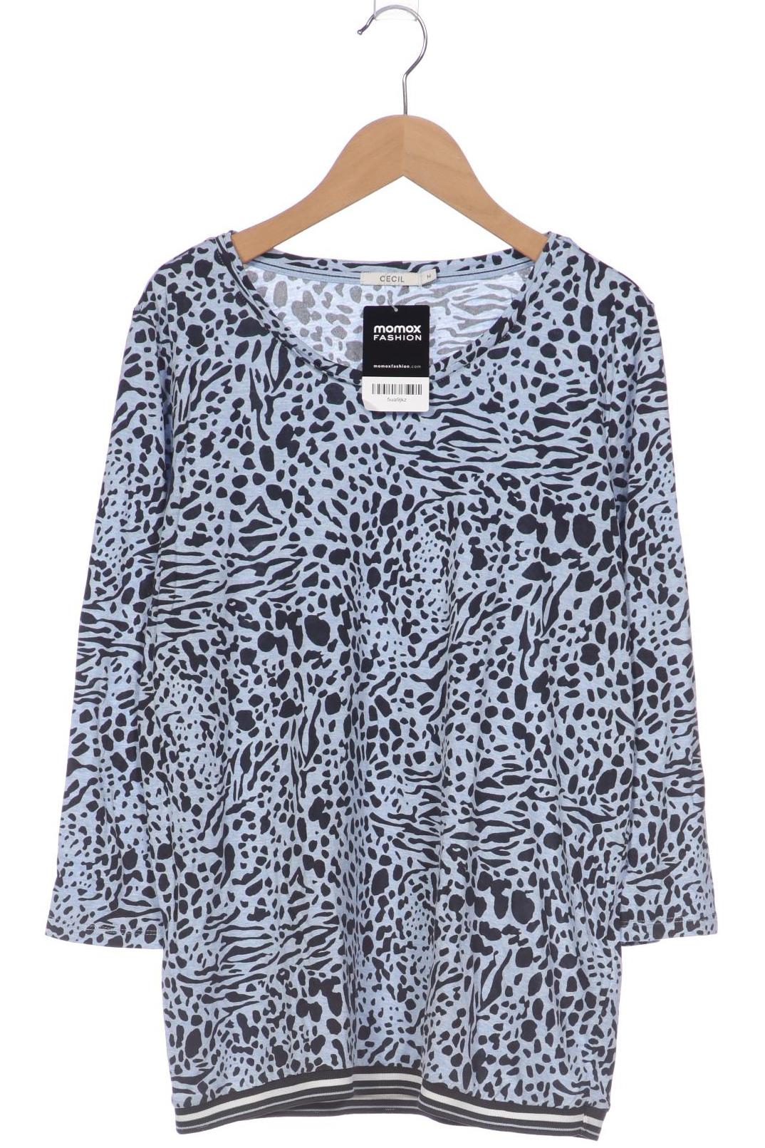 

Cecil Damen Langarmshirt, blau, Gr. 38