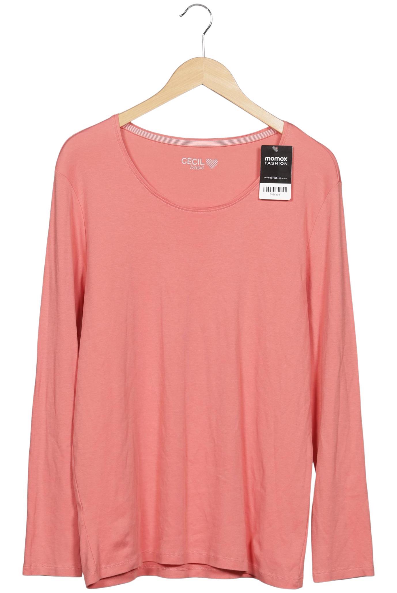 

Cecil Damen Langarmshirt, pink, Gr. 44