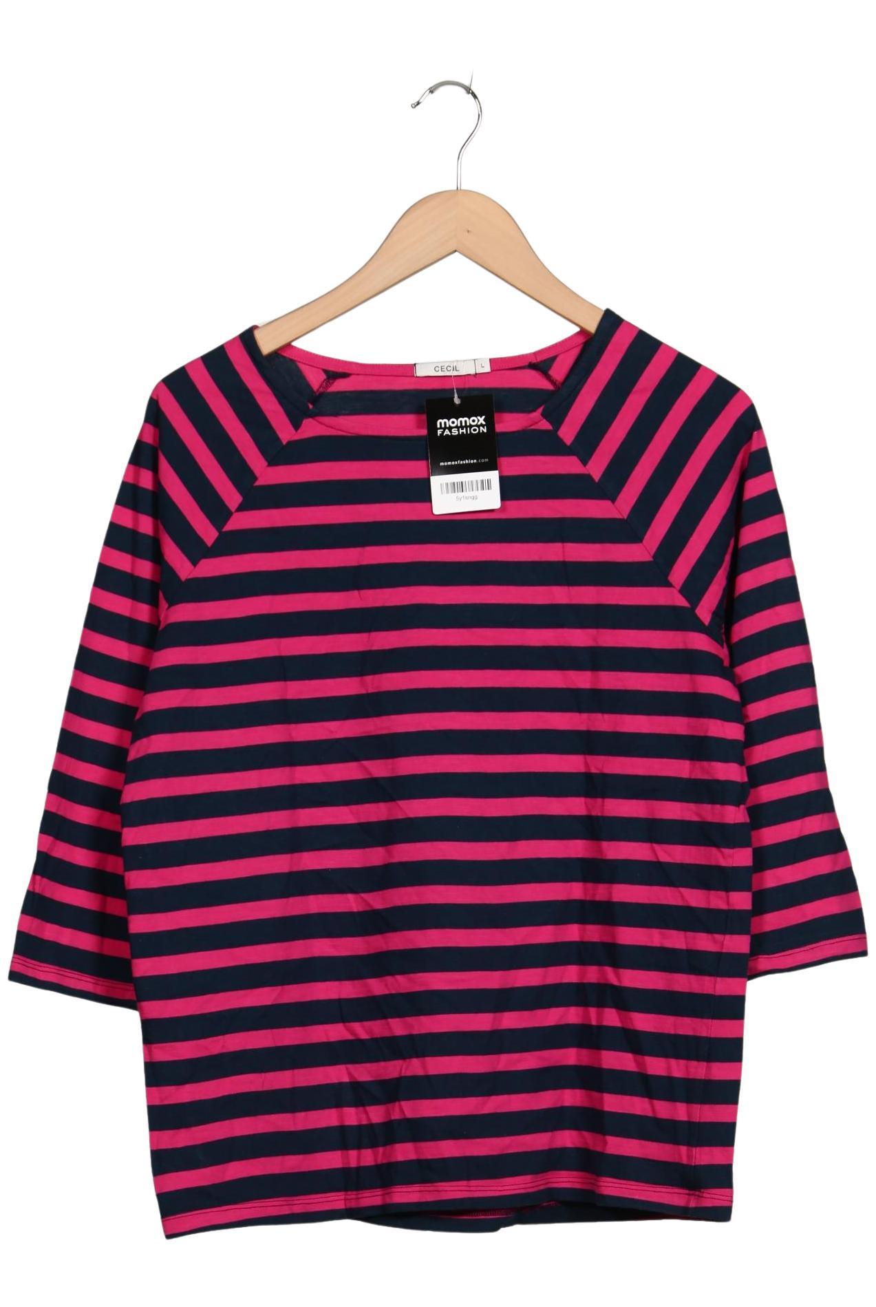 

Cecil Damen Langarmshirt, marineblau, Gr. 42