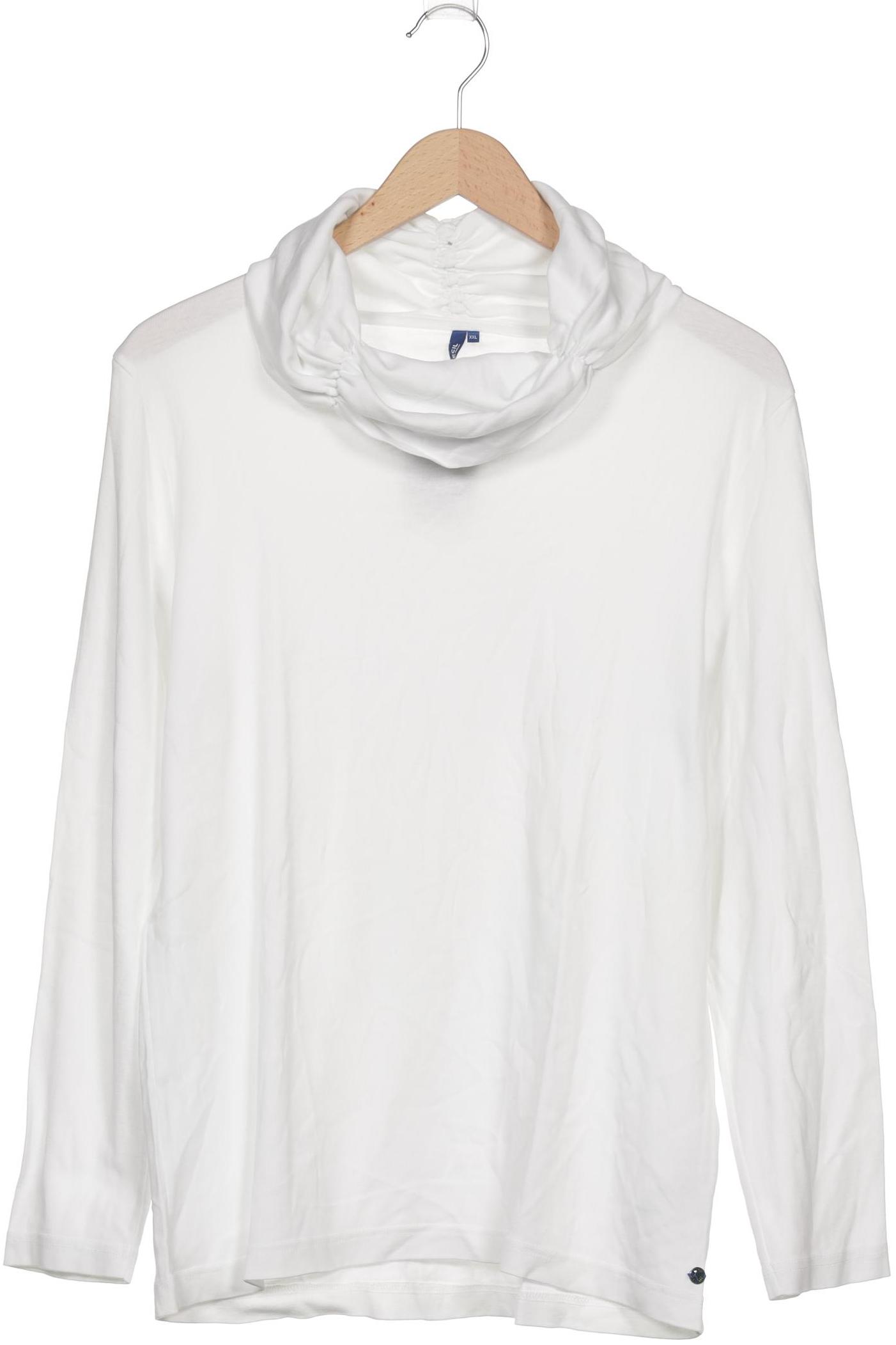 

Cecil Damen Langarmshirt, weiß, Gr. 46