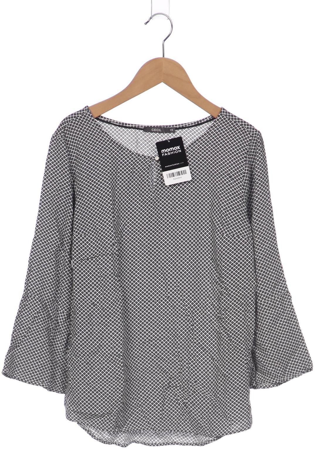 

Cecil Damen Langarmshirt, schwarz, Gr. 34