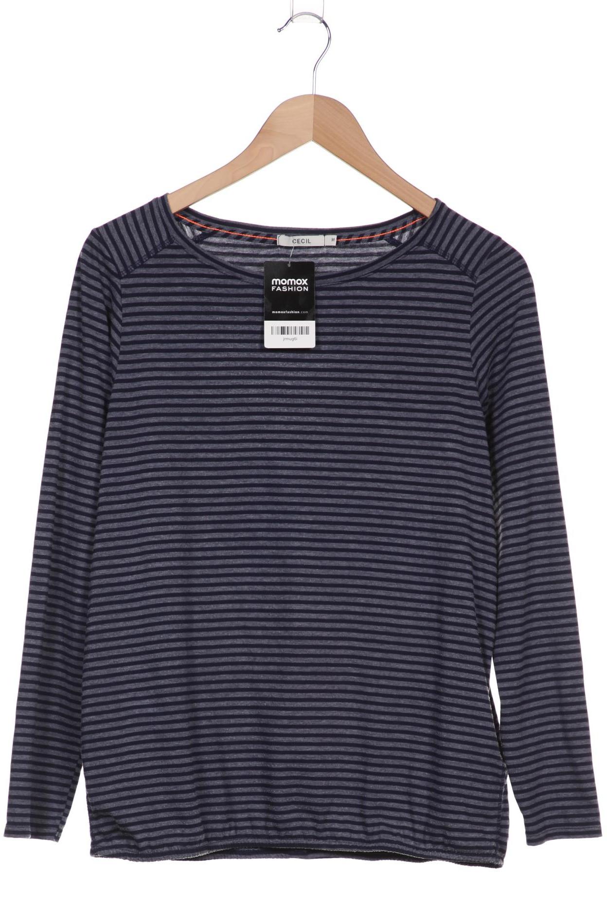 

Cecil Damen Langarmshirt, blau, Gr. 38