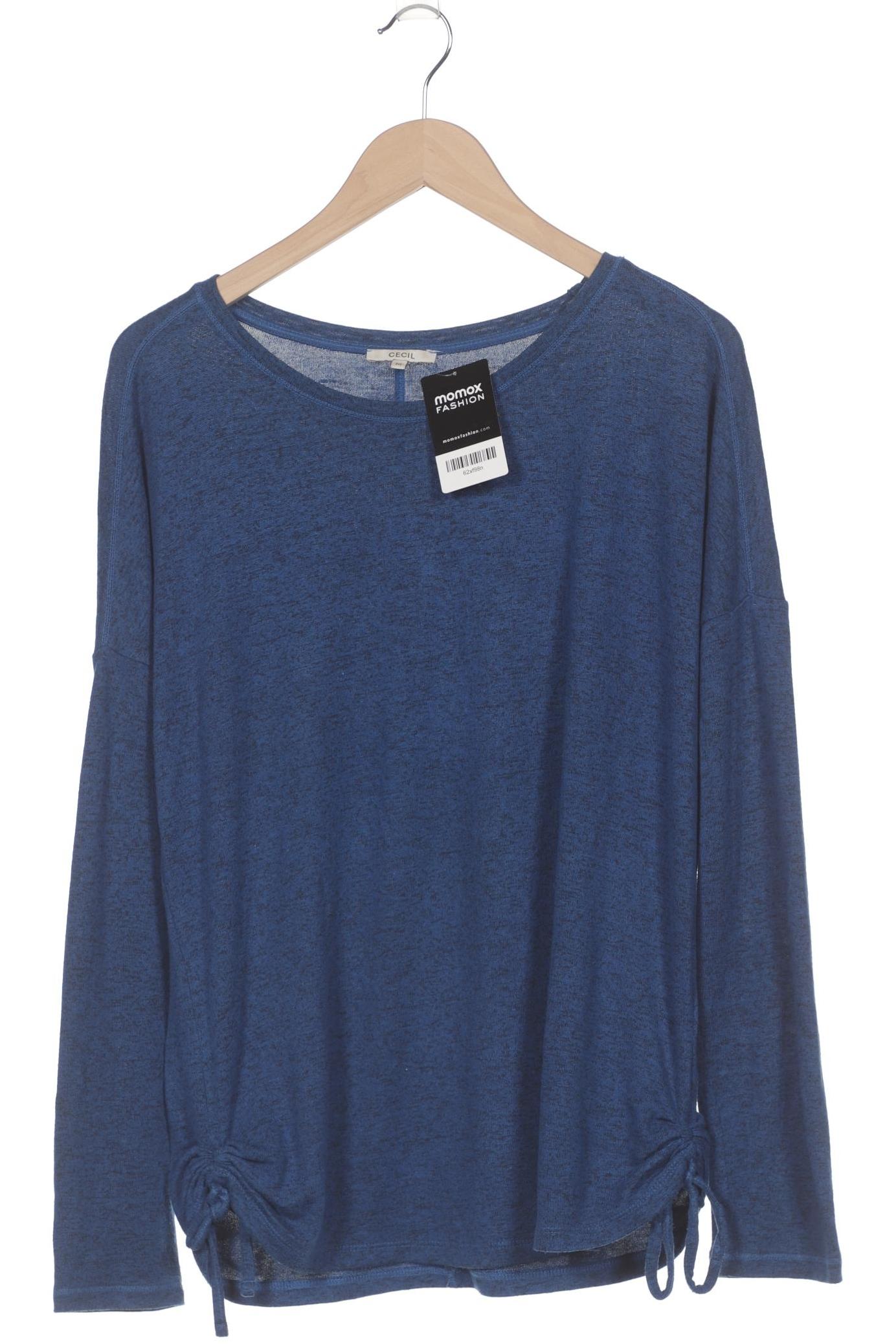 

Cecil Damen Langarmshirt, blau, Gr. 38
