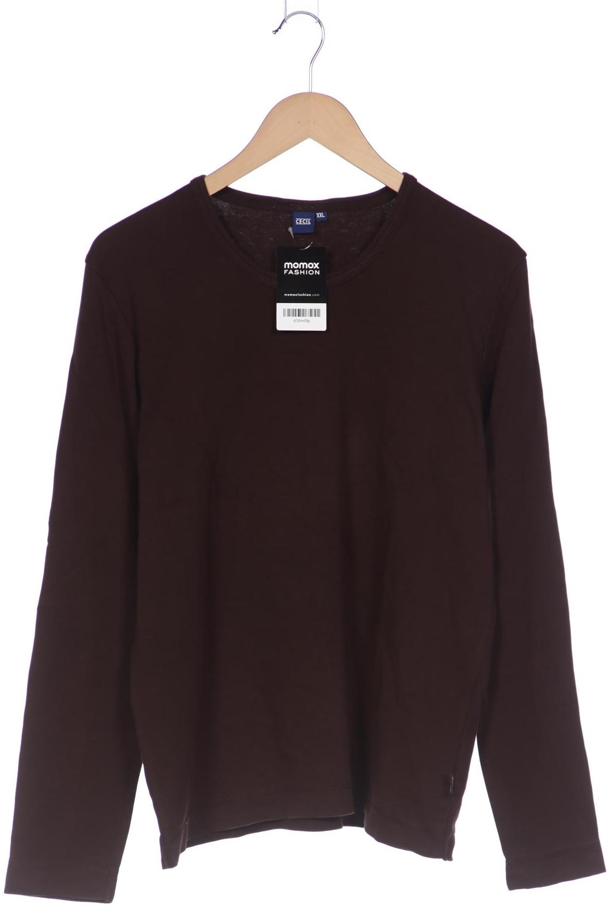 

CECIL Damen Langarmshirt, braun