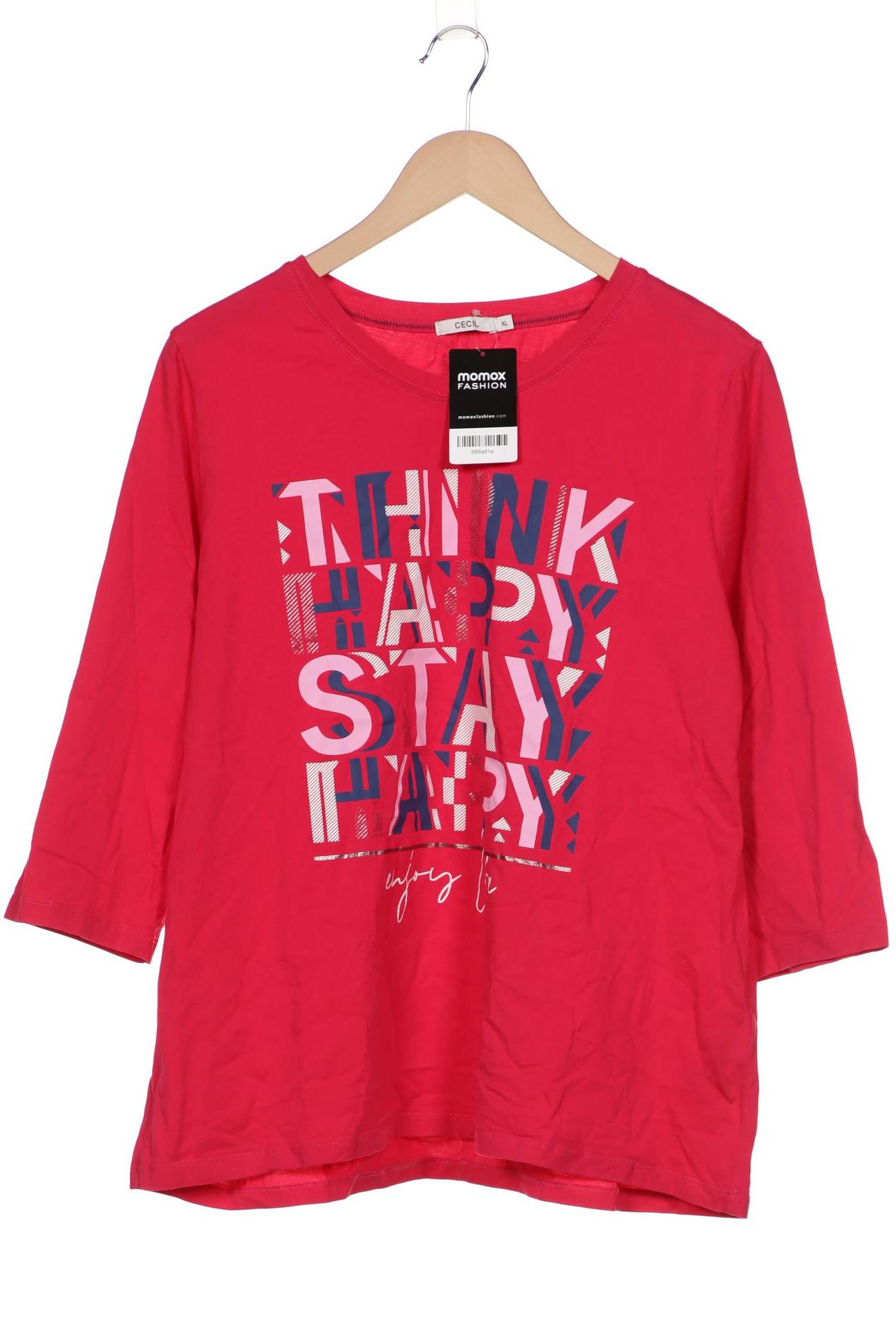 

CECIL Damen Langarmshirt, pink