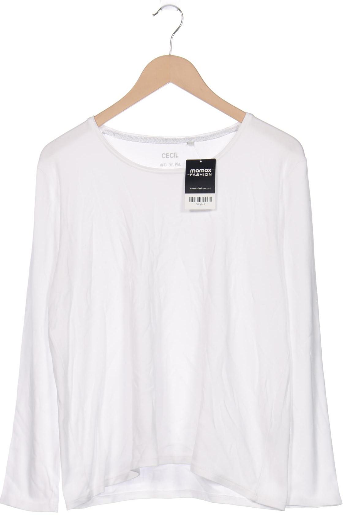 

CECIL Damen Langarmshirt, weiß