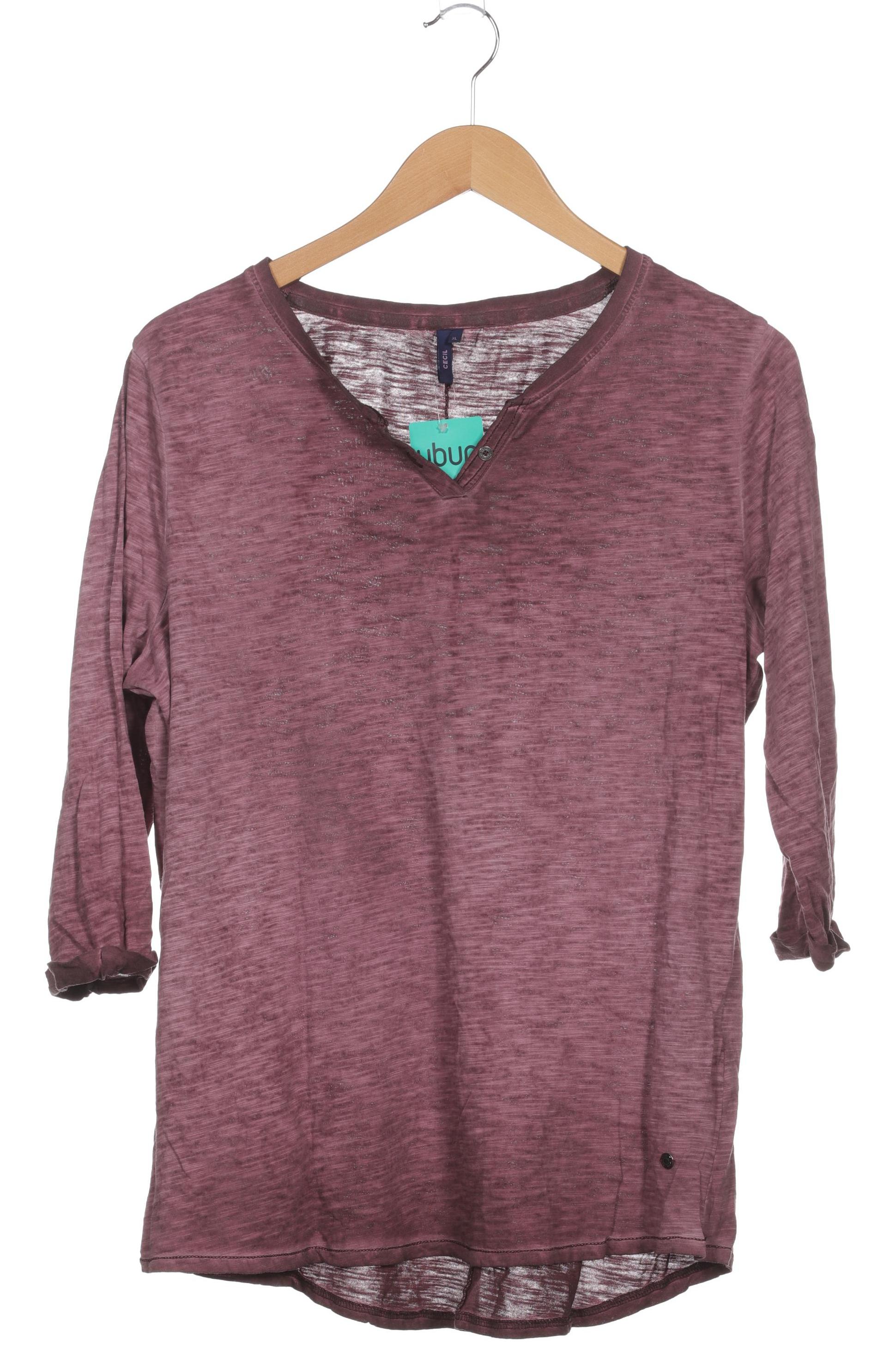 

Cecil Damen Langarmshirt, pink, Gr. 44