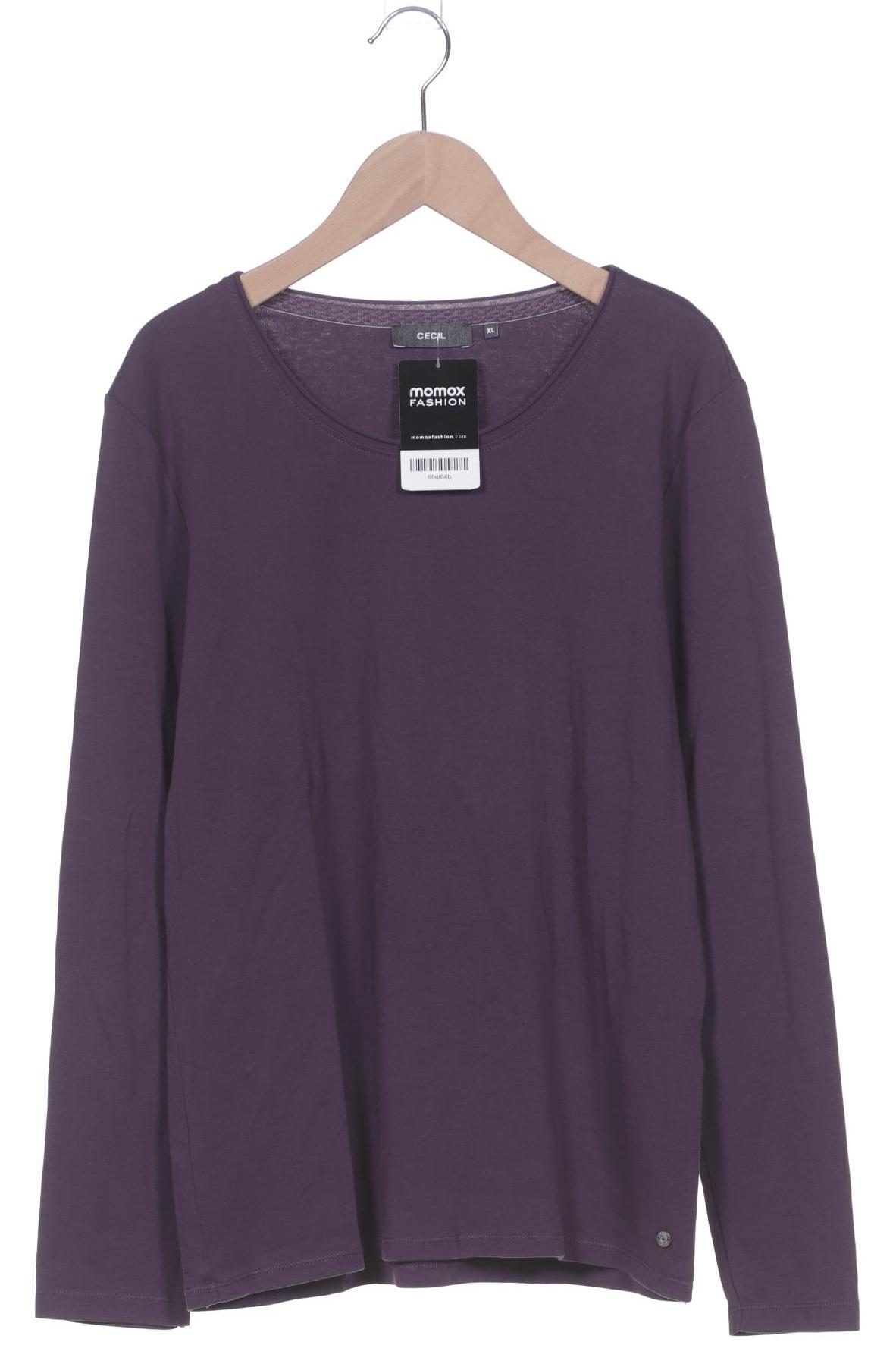 

Cecil Damen Langarmshirt, flieder, Gr. 44