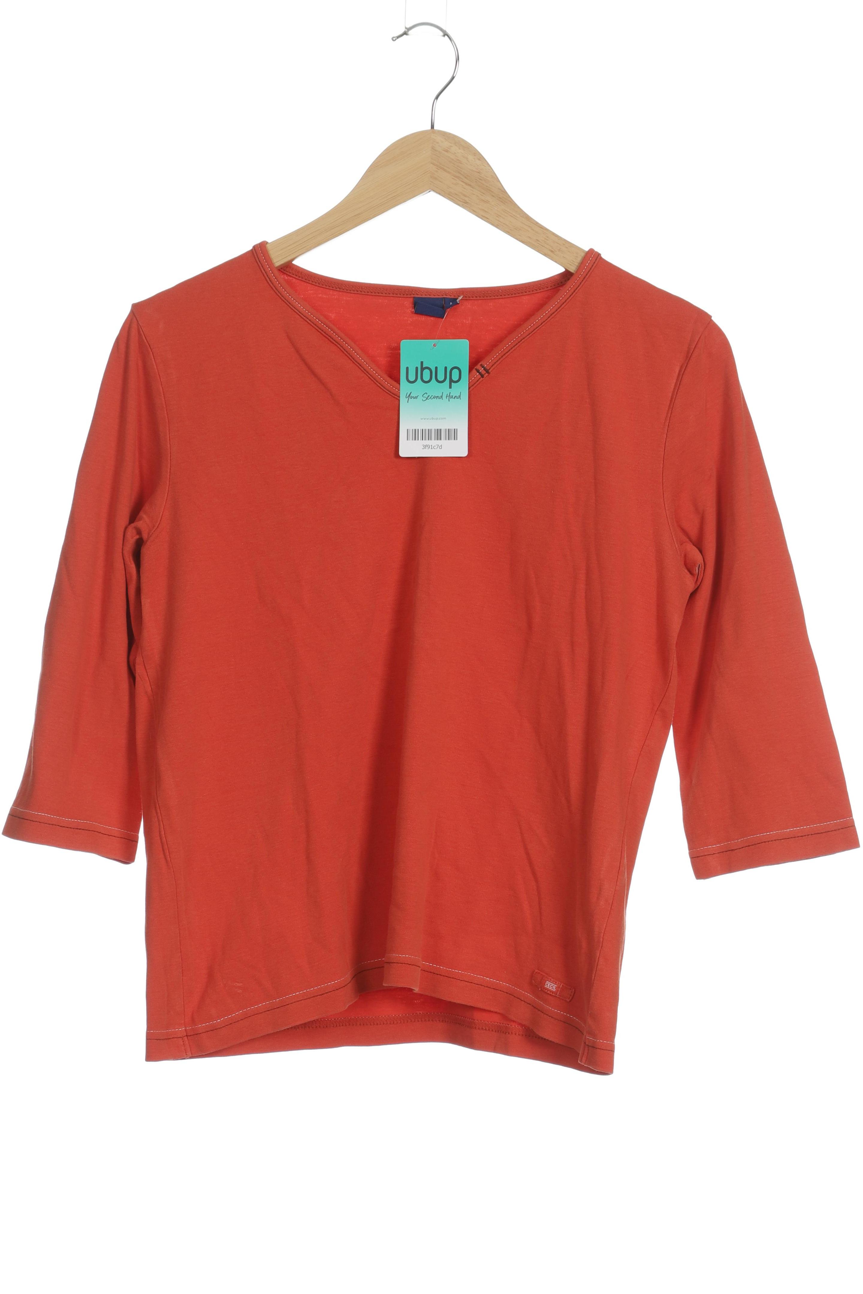 

Cecil Damen Langarmshirt, orange, Gr. 42