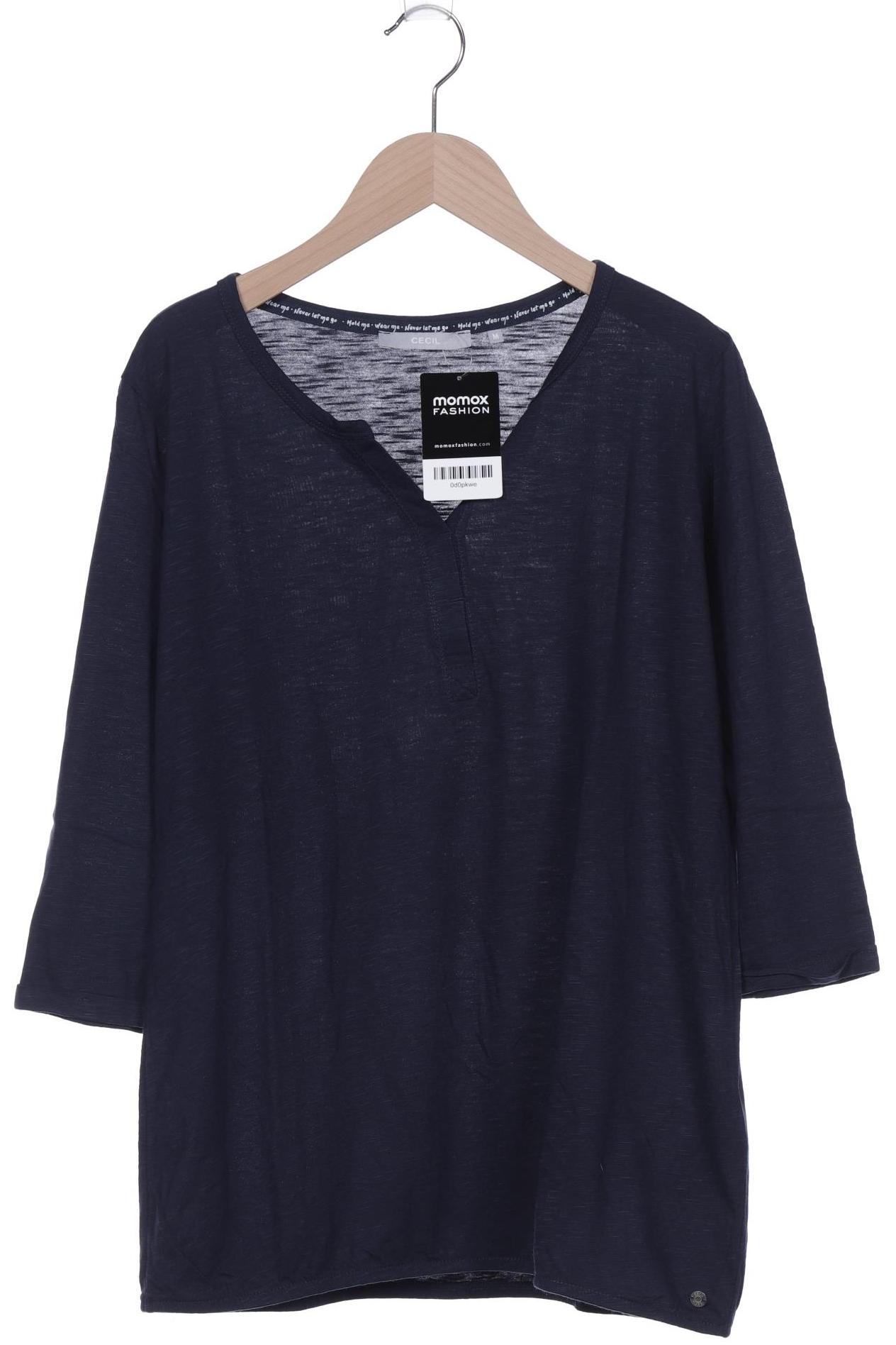 

Cecil Damen Langarmshirt, marineblau, Gr. 38
