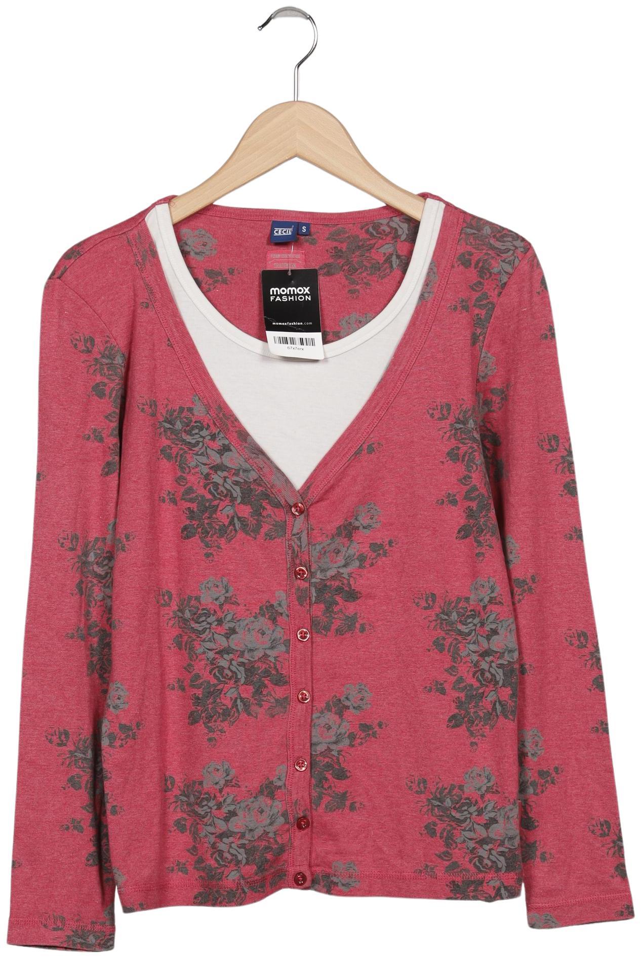 

Cecil Damen Langarmshirt, pink, Gr. 36