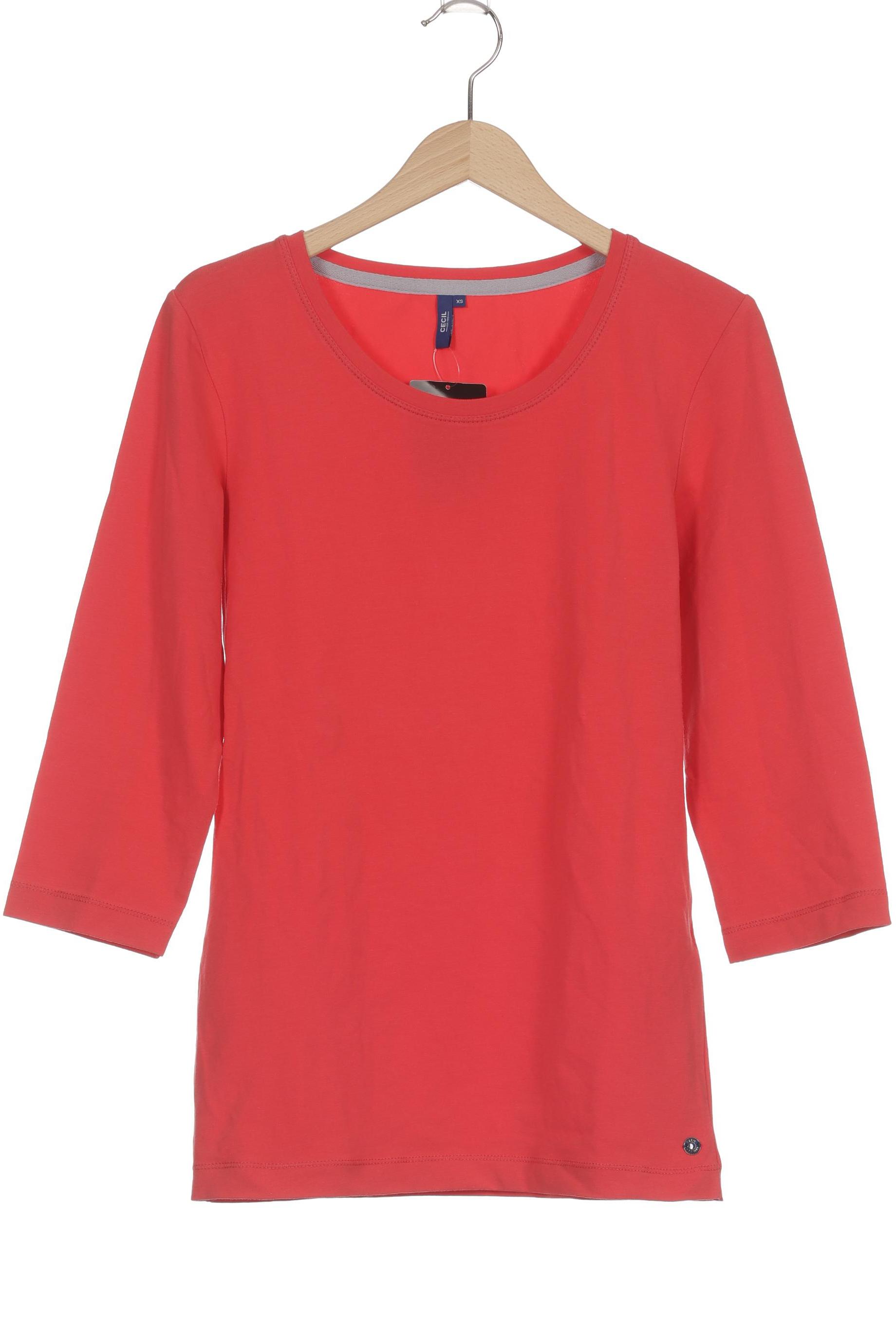 

Cecil Damen Langarmshirt, pink, Gr.