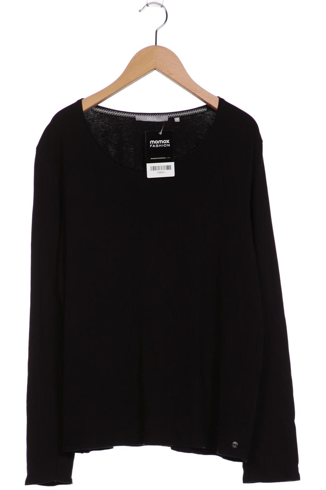 

Cecil Damen Langarmshirt, schwarz, Gr. 38