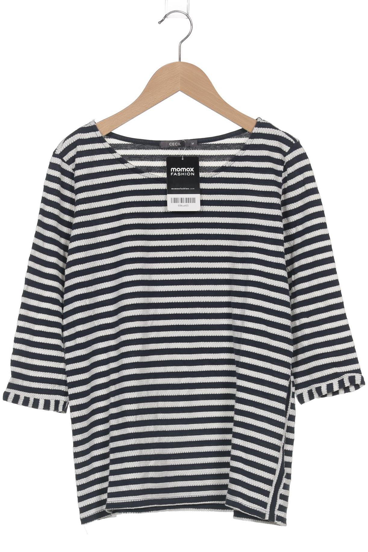 

Cecil Damen Langarmshirt, marineblau, Gr. 38