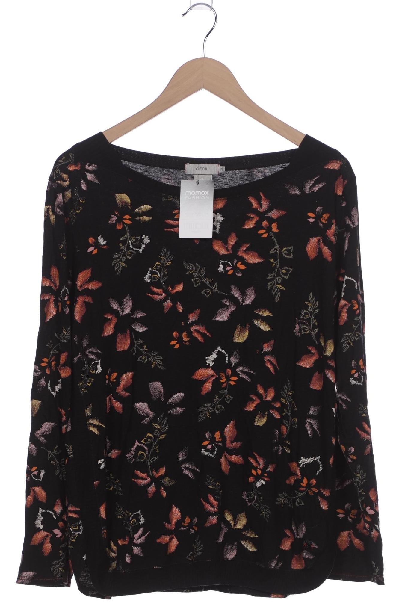 

Cecil Damen Langarmshirt, schwarz, Gr. 44