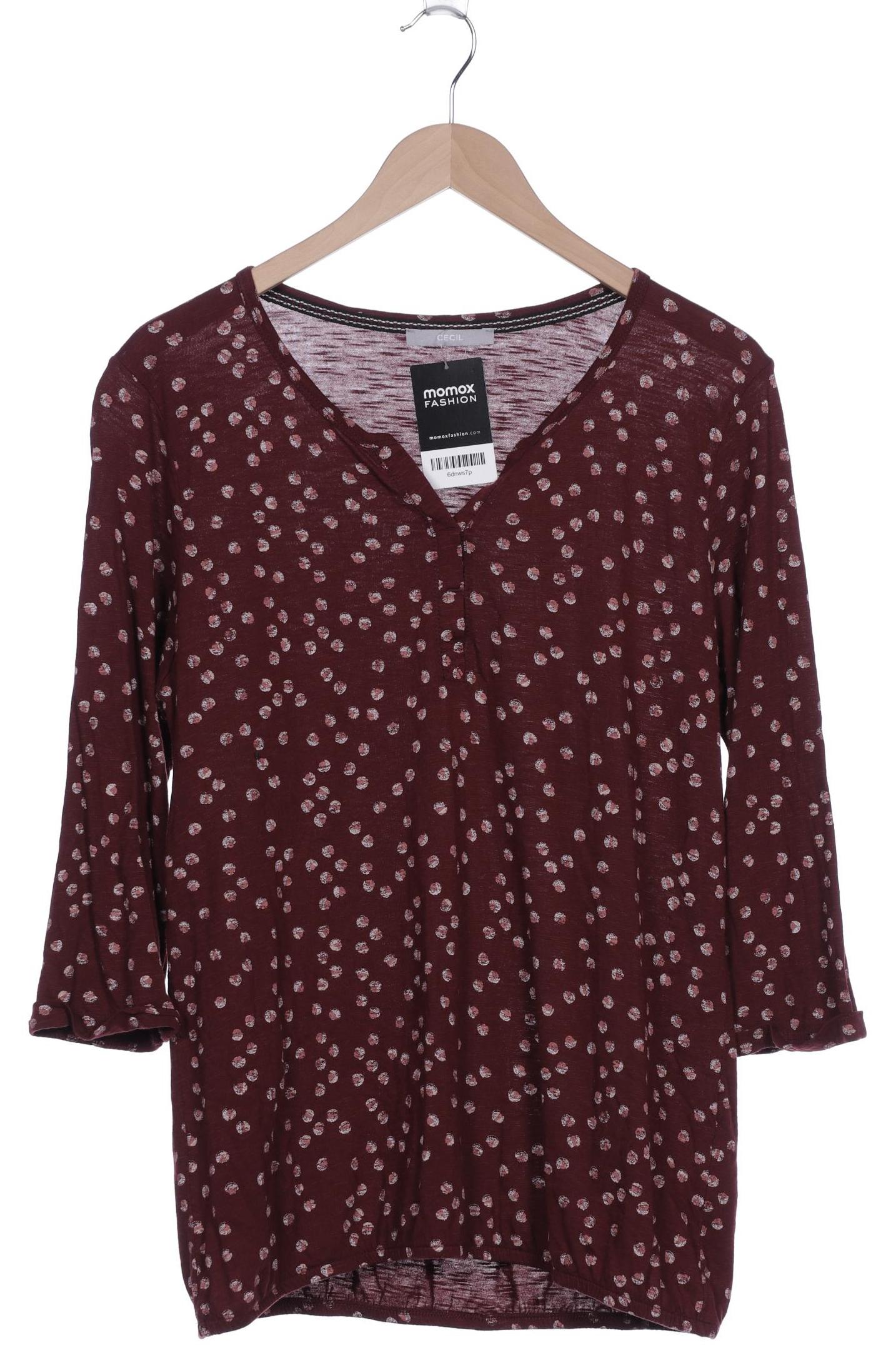 

CECIL Damen Langarmshirt, bordeaux