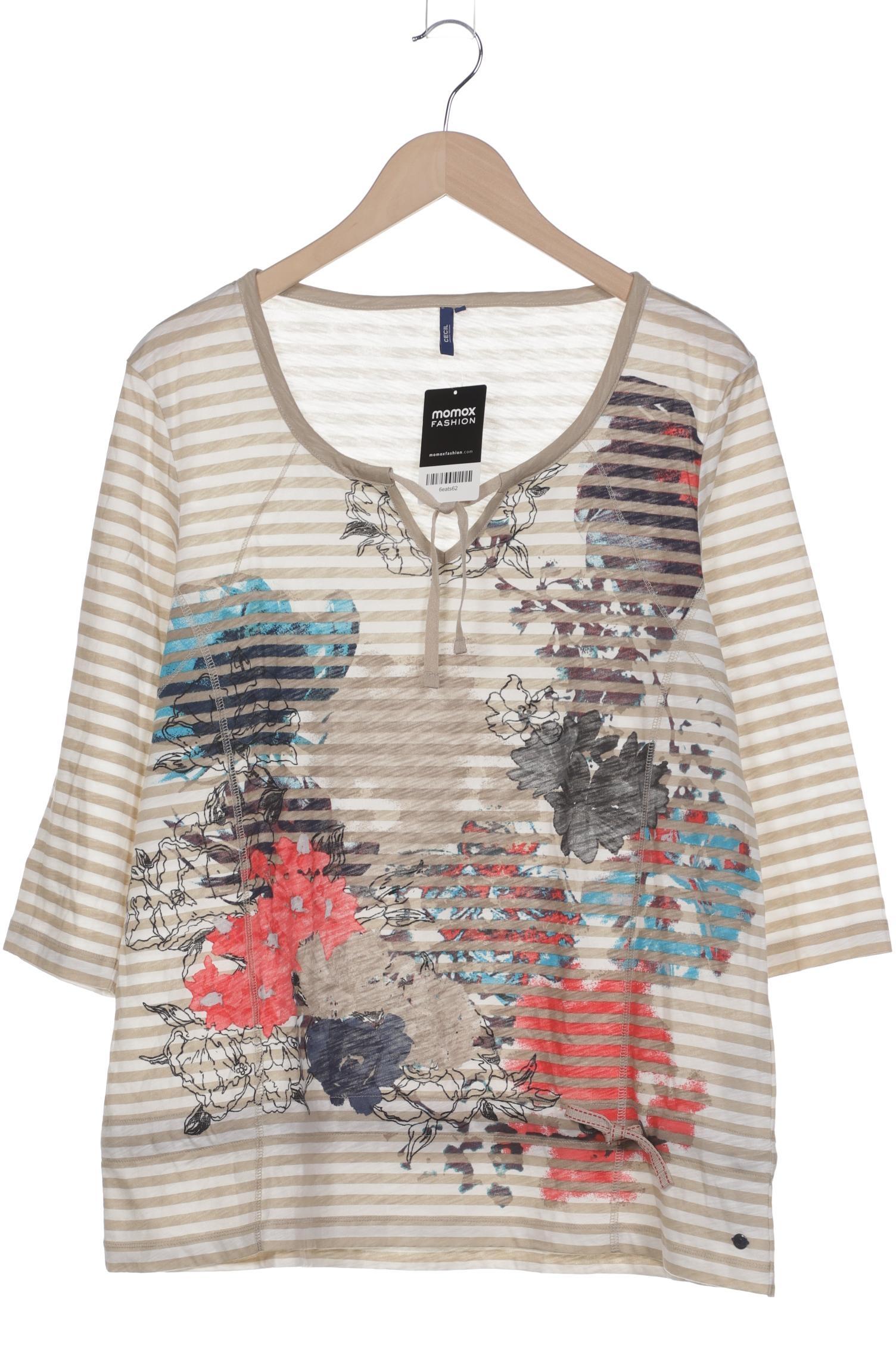 

Cecil Damen Langarmshirt, beige, Gr. 44