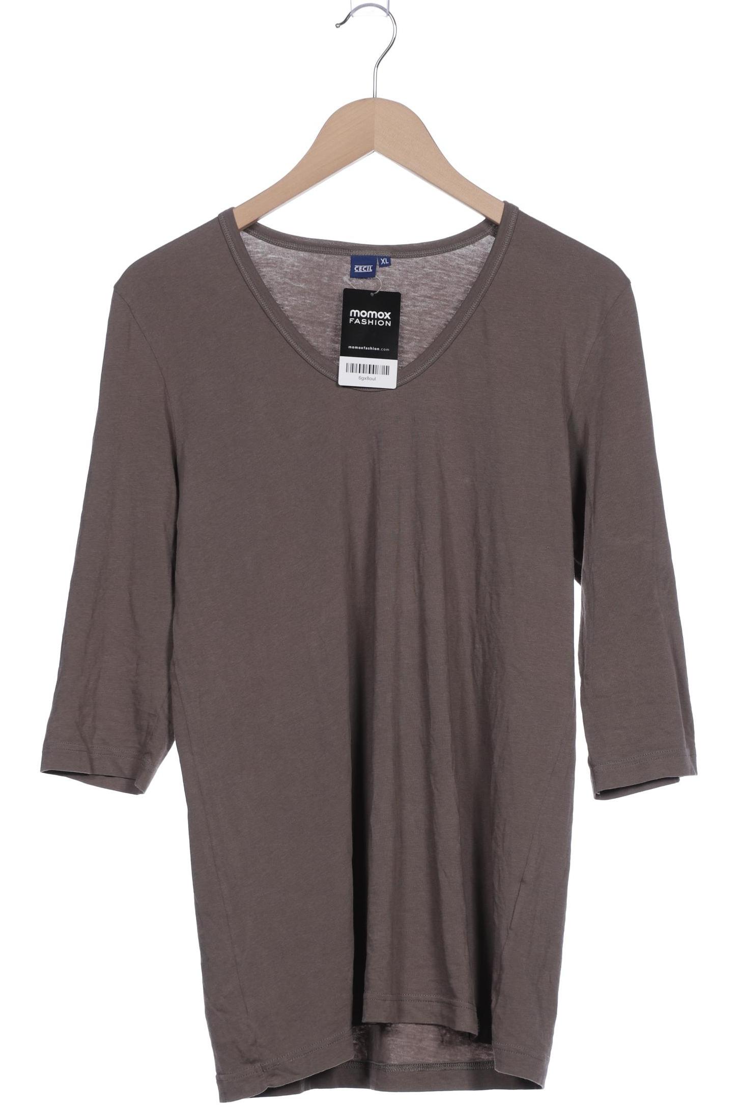 

Cecil Damen Langarmshirt, grau, Gr. 44
