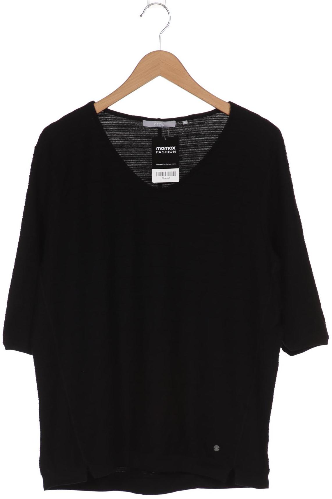 

CECIL Damen Langarmshirt, schwarz