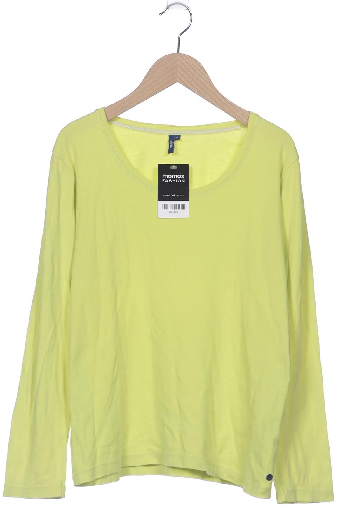 

Cecil Damen Langarmshirt, grün, Gr. 38