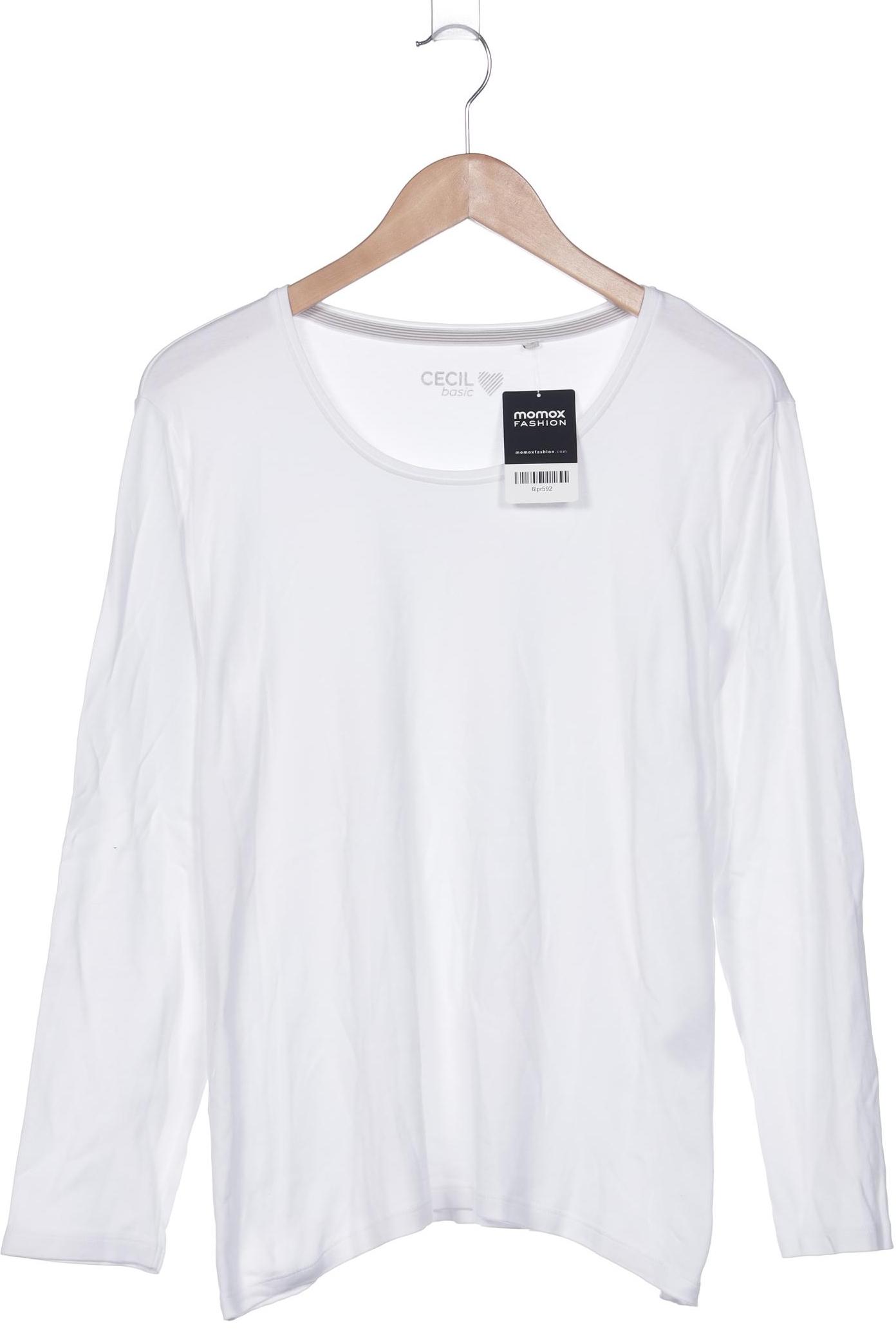 

Cecil Damen Langarmshirt, weiß, Gr. 44