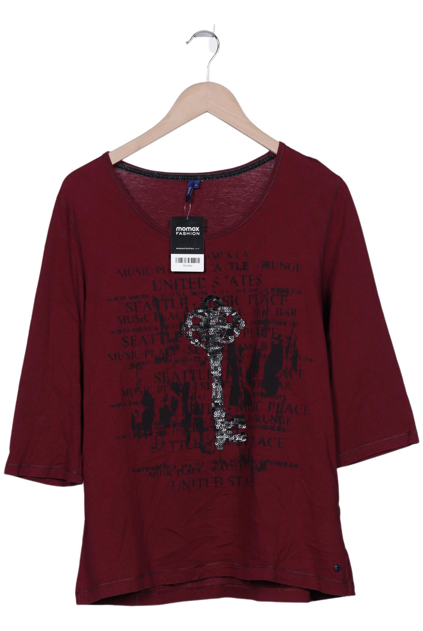 

Cecil Damen Langarmshirt, bordeaux, Gr. 44