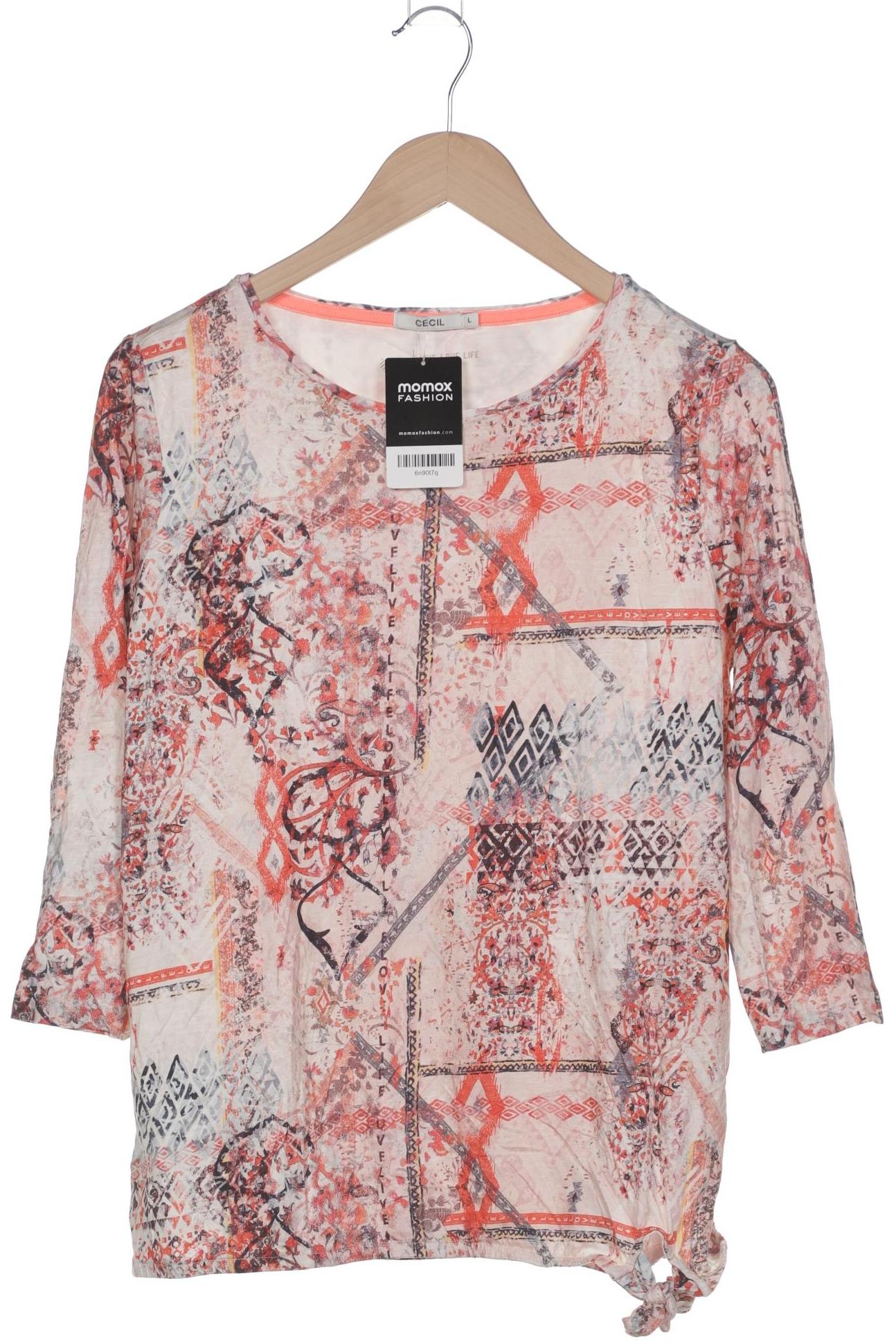 

Cecil Damen Langarmshirt, mehrfarbig, Gr. 42