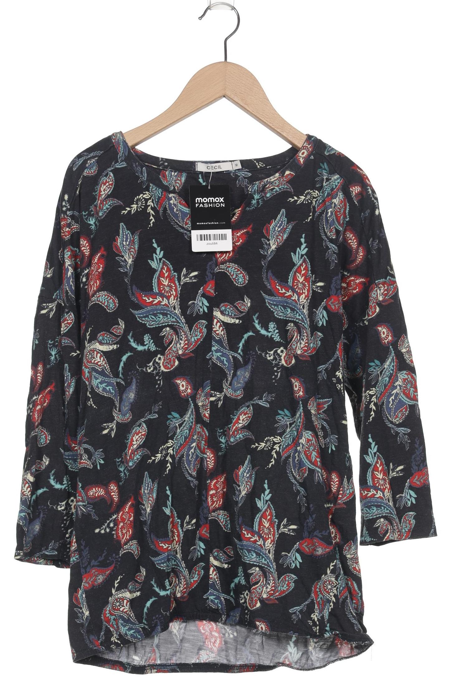 

Cecil Damen Langarmshirt, marineblau, Gr. 38