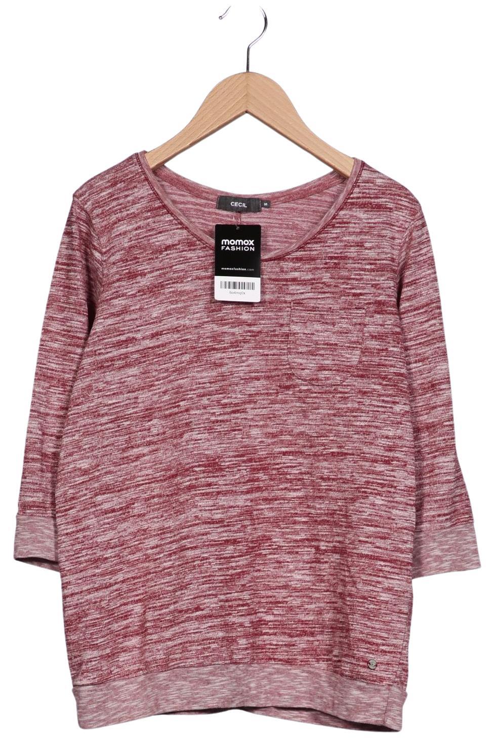 

Cecil Damen Langarmshirt, rot, Gr. 36