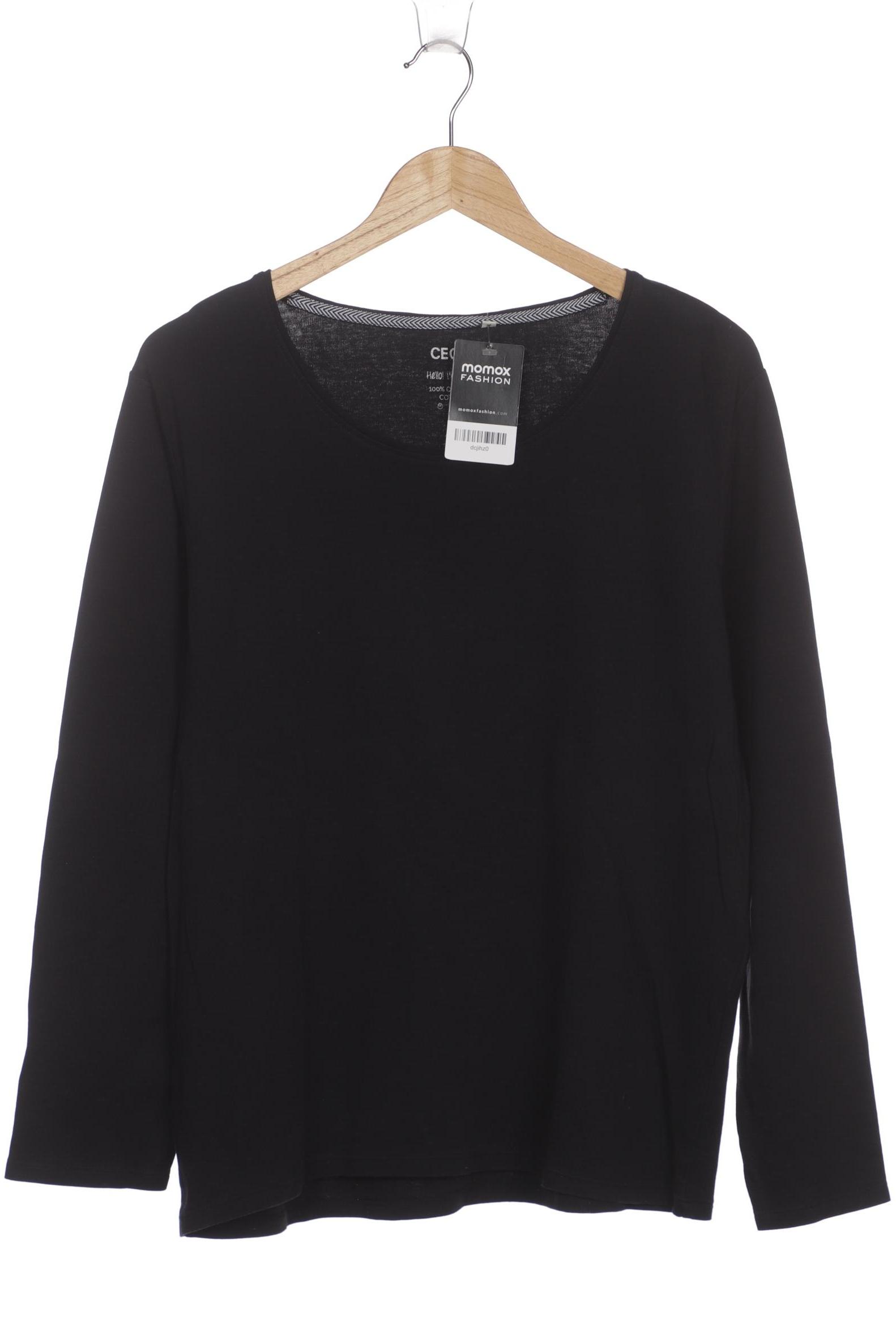 

Cecil Damen Langarmshirt, schwarz, Gr. 46