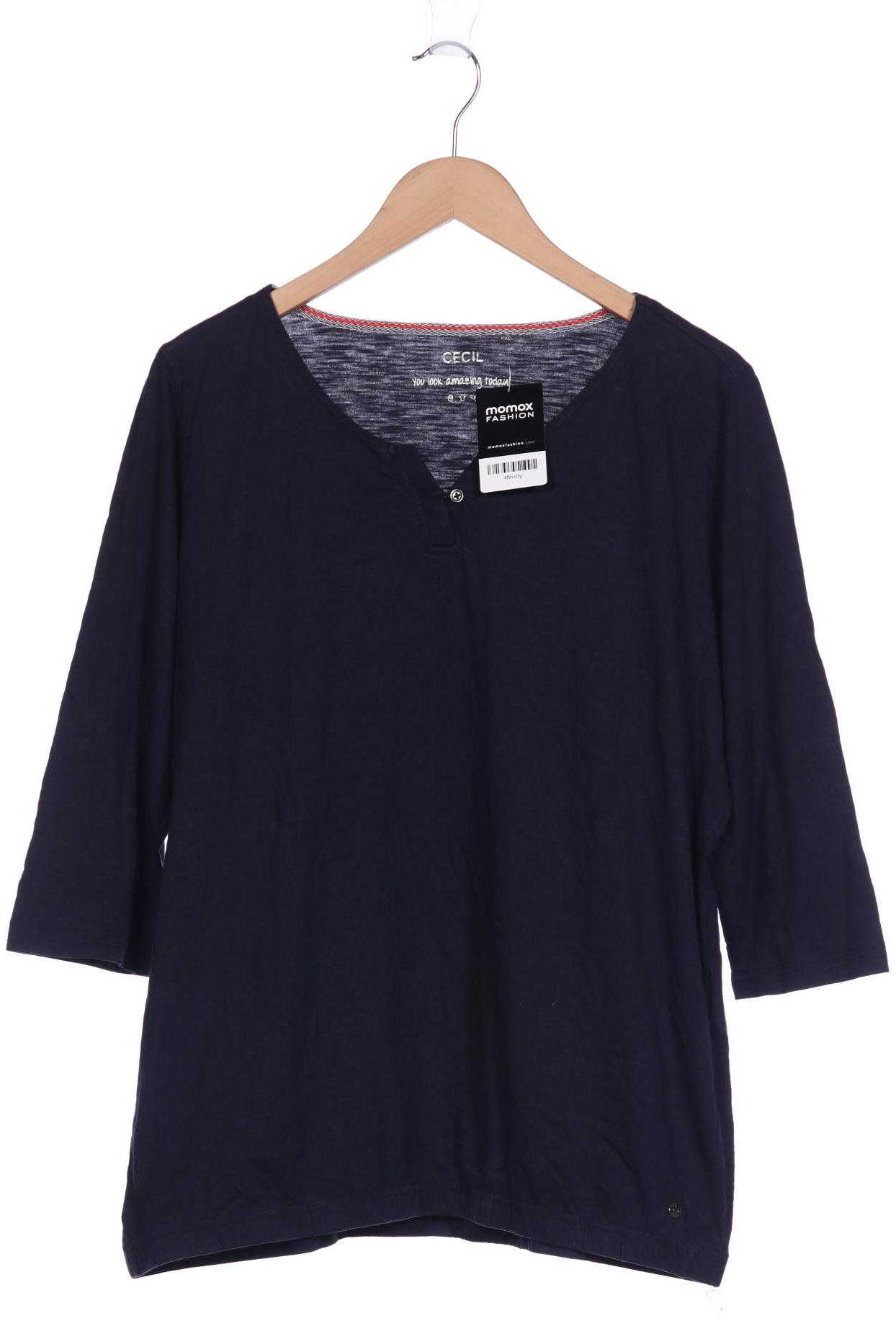 

CECIL Damen Langarmshirt, marineblau