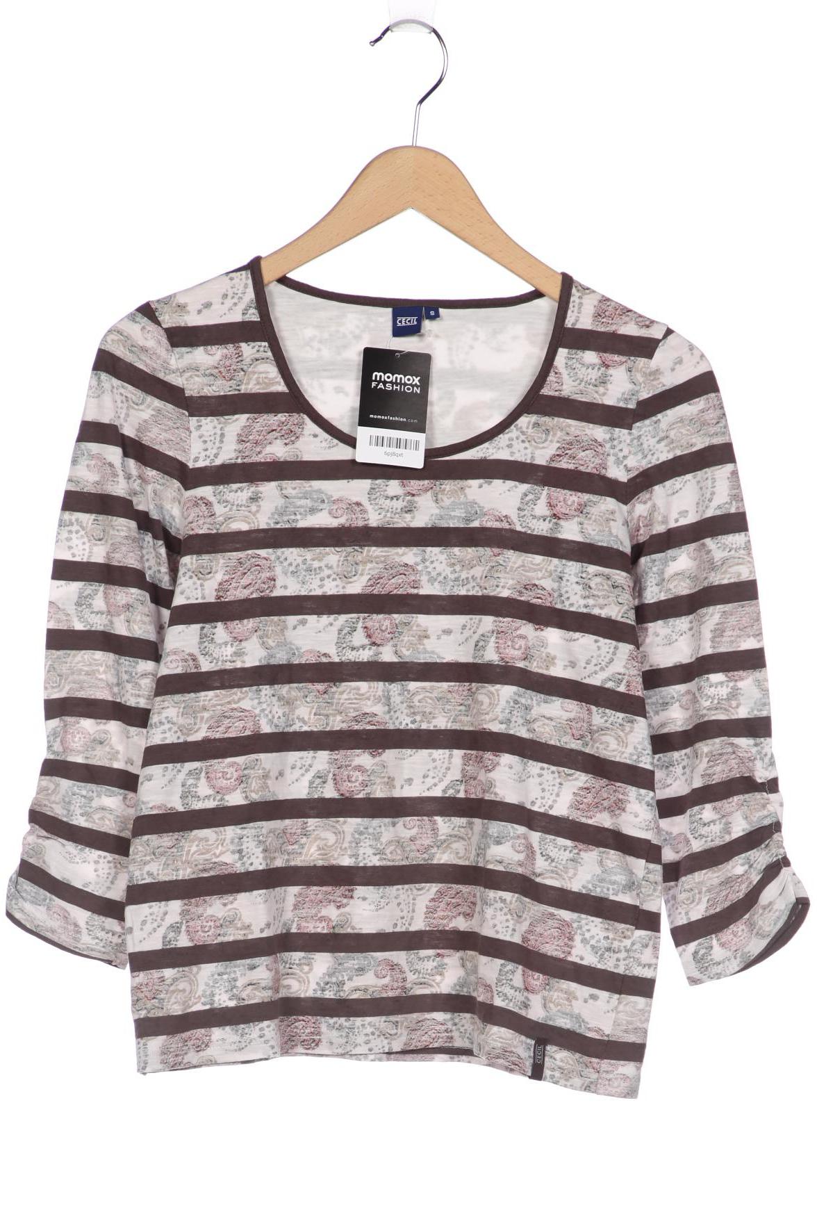 

Cecil Damen Langarmshirt, grau, Gr. 36