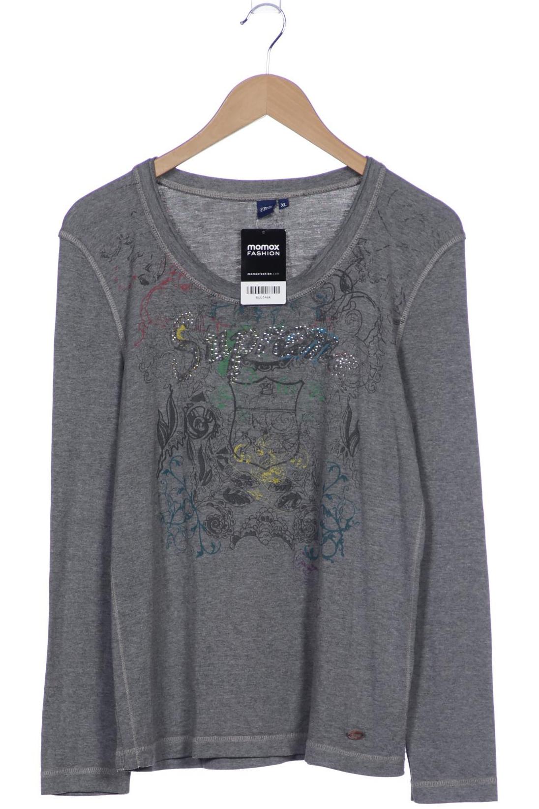 

Cecil Damen Langarmshirt, grau, Gr. 44