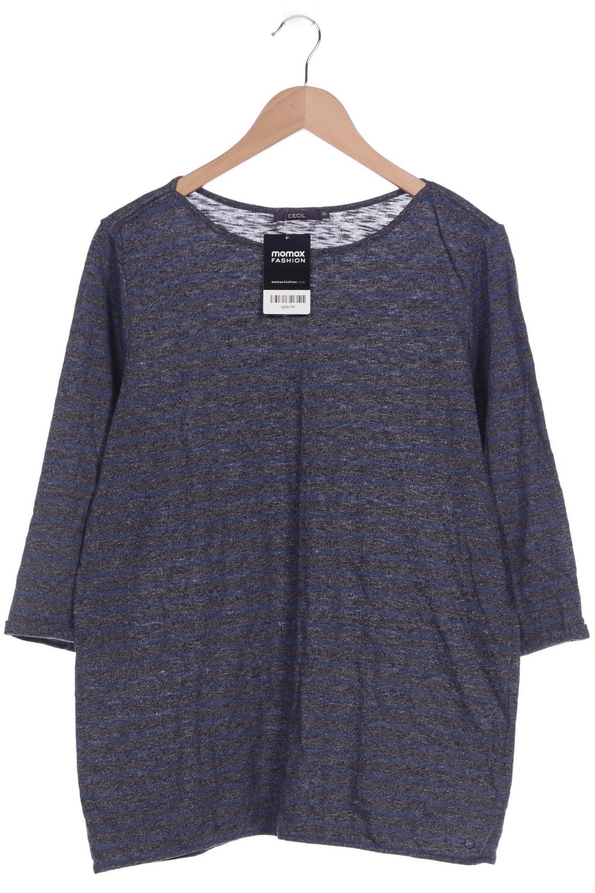 

Cecil Damen Langarmshirt, grau, Gr. 46